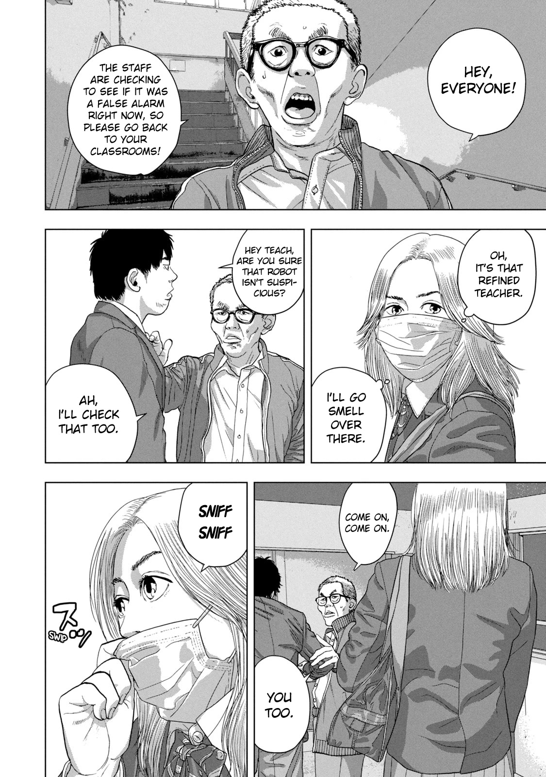 Under Ninja Chapter 60 page 6 - Chapter 60: Flying Heads