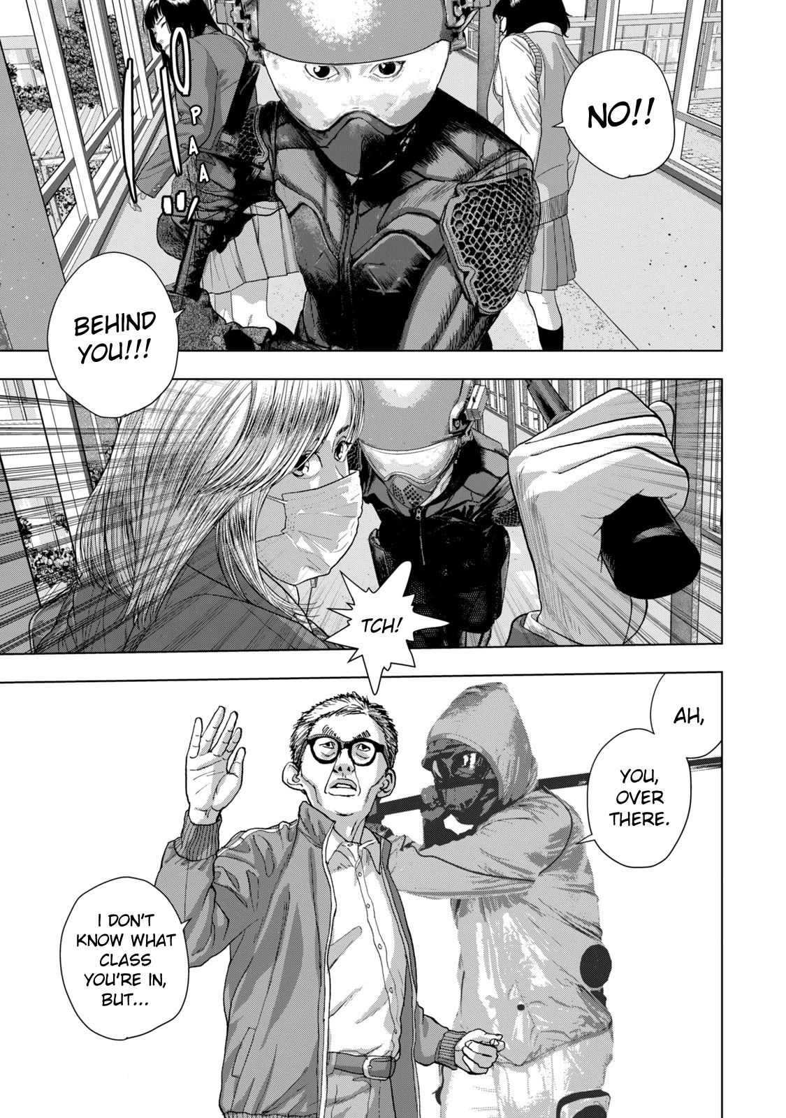 Under Ninja Chapter 60 page 9 - Chapter 60: Flying Heads