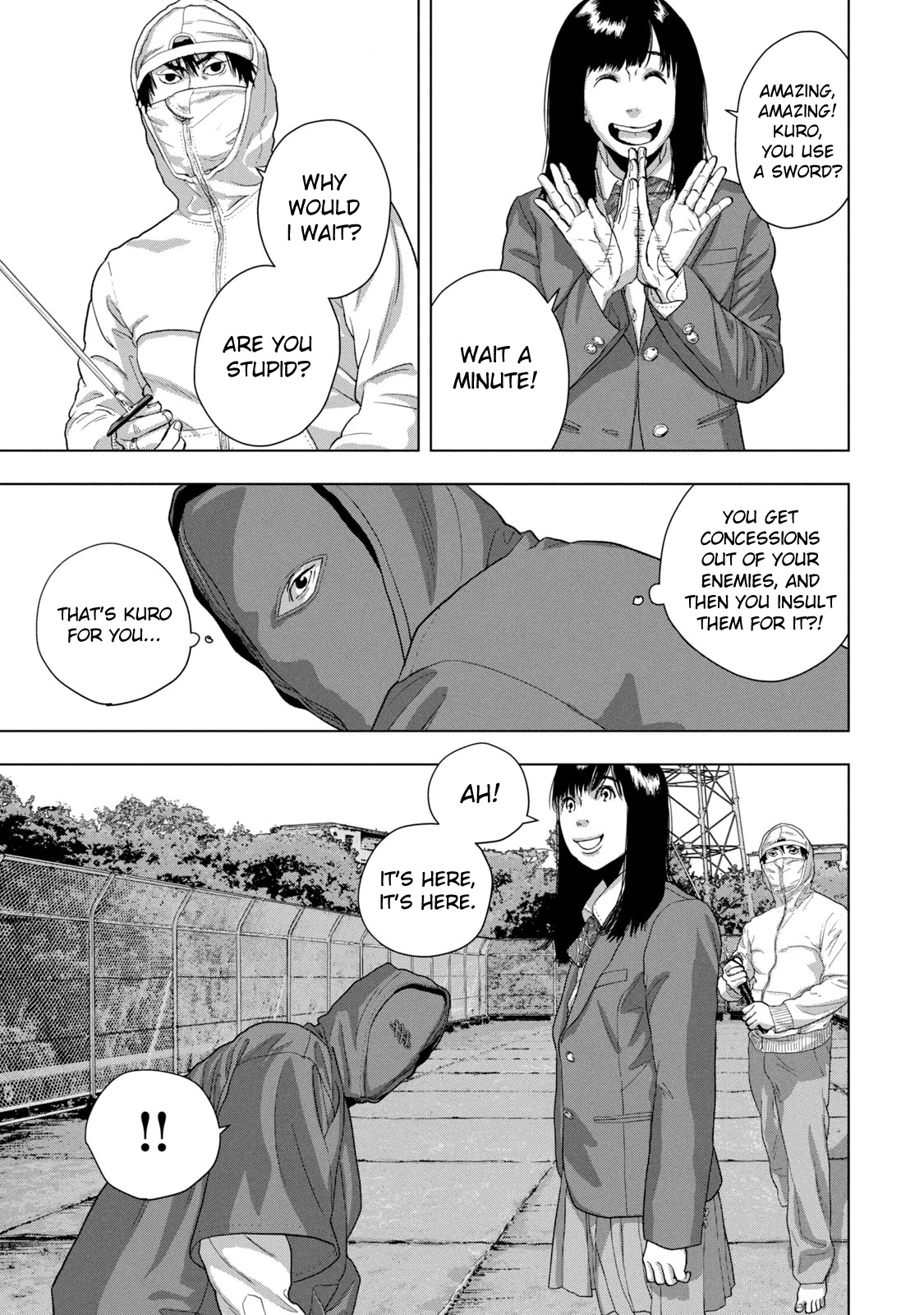 Under Ninja Chapter 64 page 12 - Chapter 64: Sword Of The Ring
