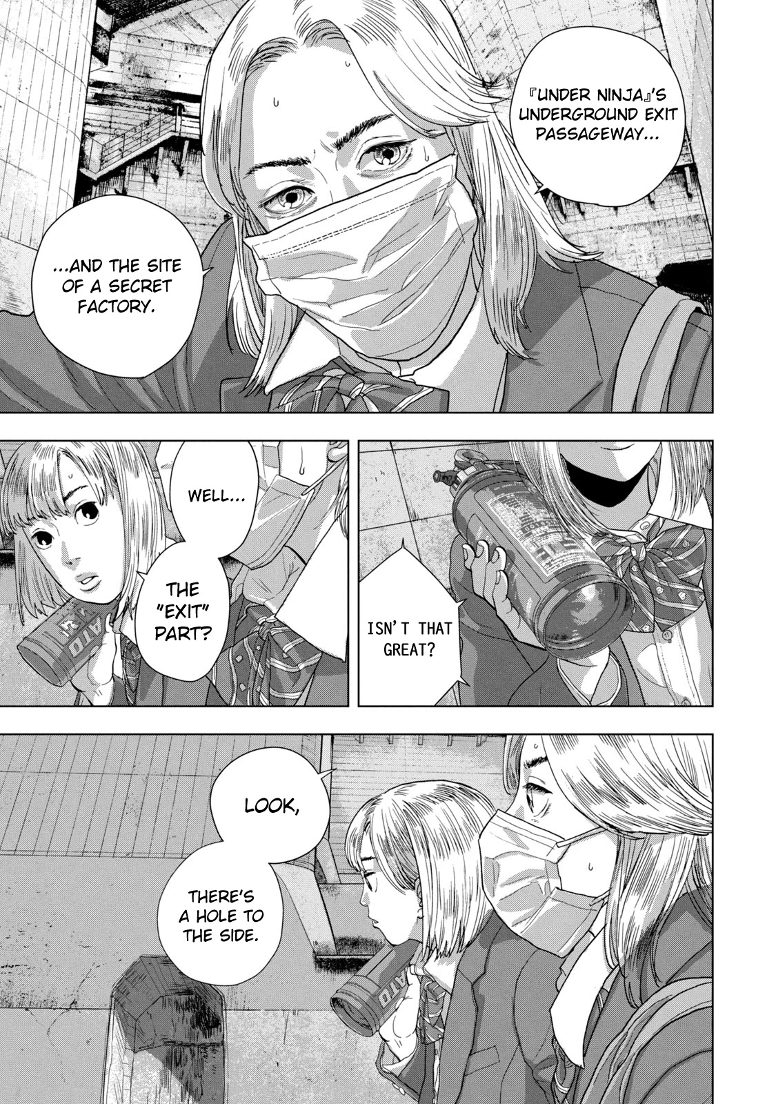 Under Ninja Chapter 65 page 8 - Chapter 65: A Ninja's Dream