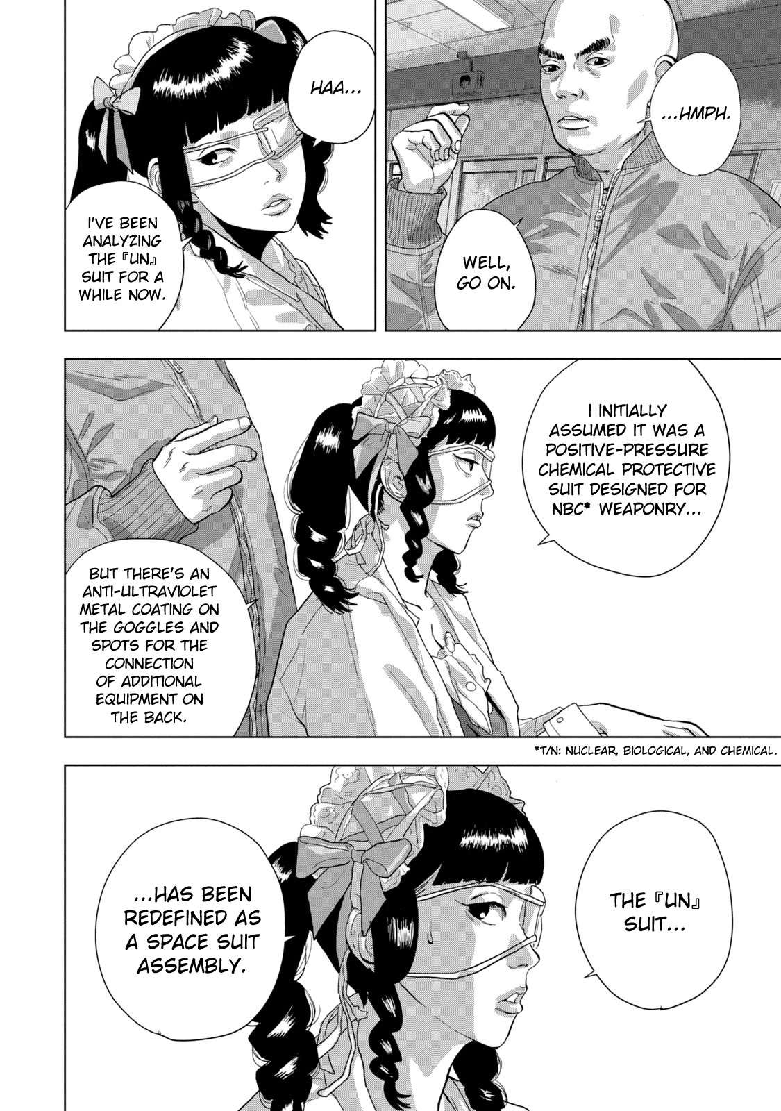 Under Ninja Chapter 66 page 14 - Chapter 66: How Does The Satellite Look From The Outside?