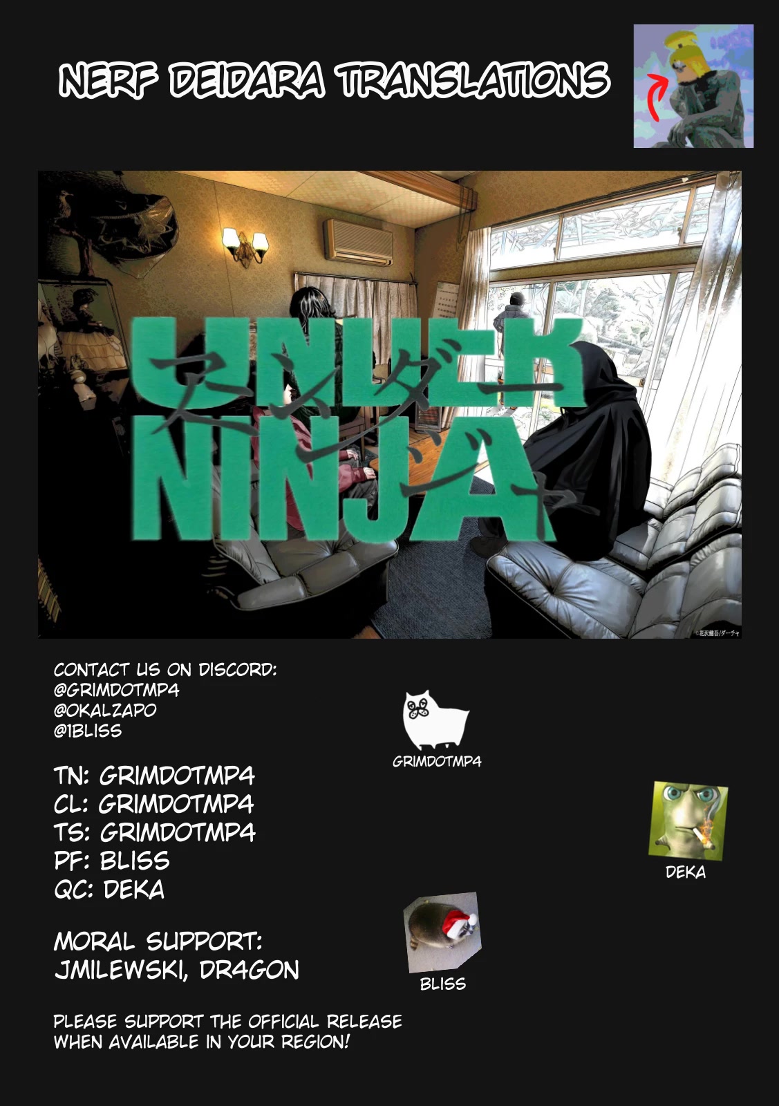 Under Ninja Chapter 73 page 21 - Chapter 73: NIN List