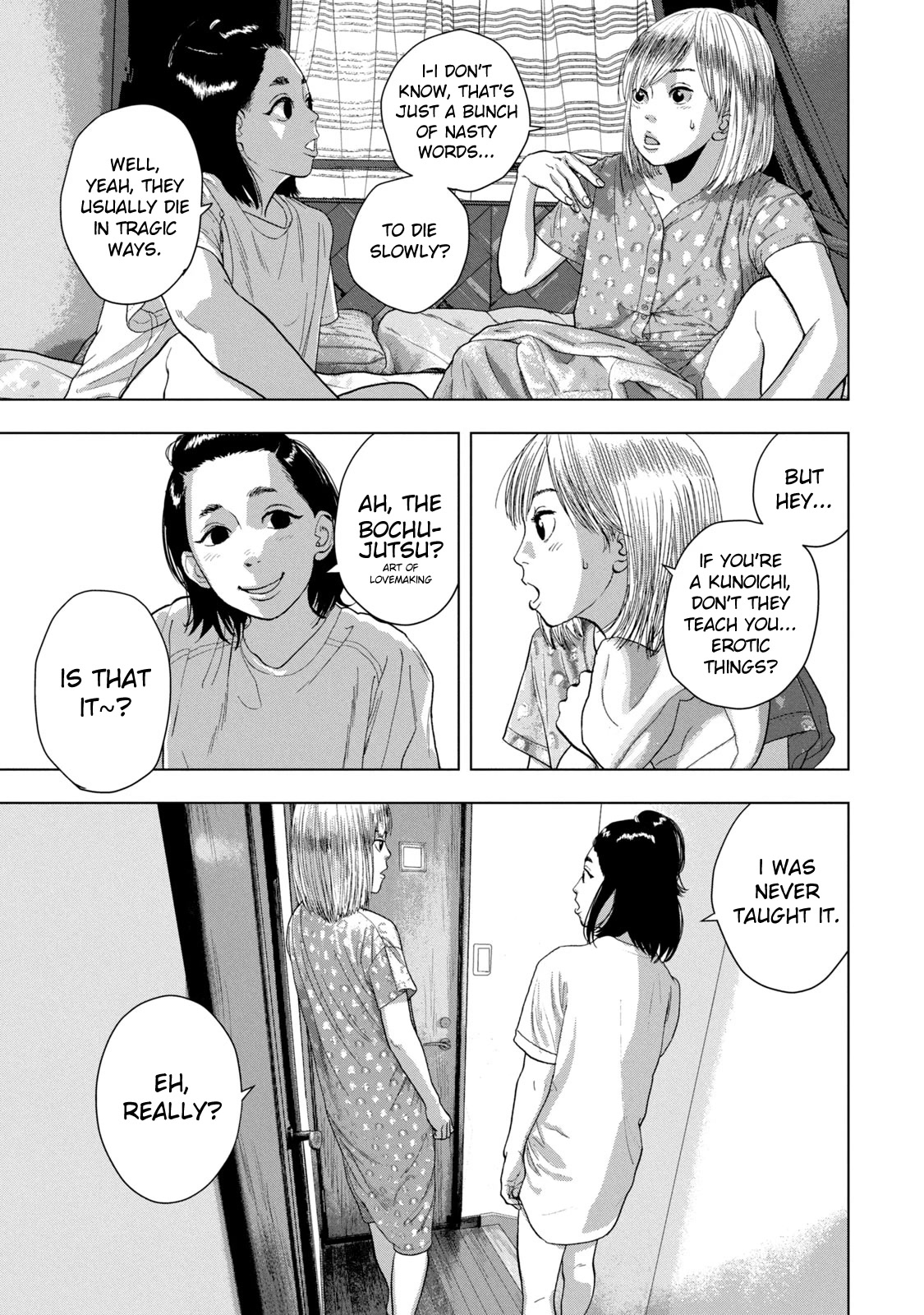 Under Ninja Chapter 77 page 9 - Chapter 77: Are You Two Friends?