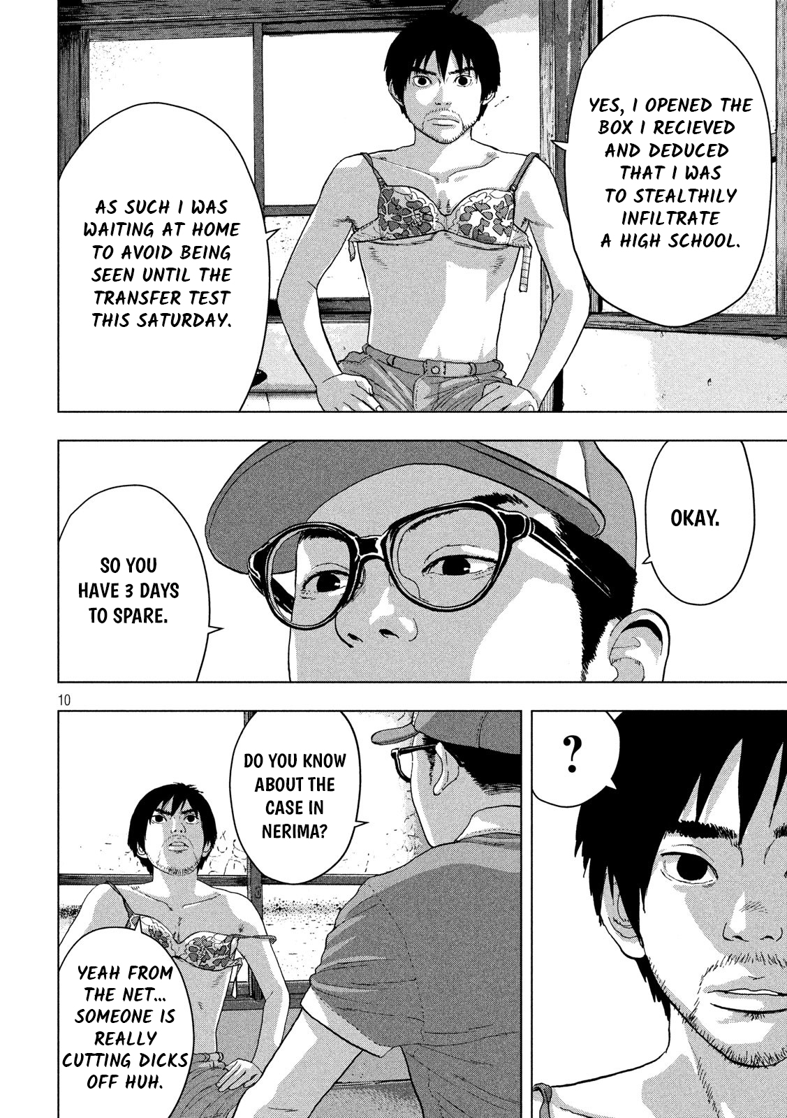 Under Ninja Chapter 8 page 10 - Chapter 8: Crayon Shin-Chan