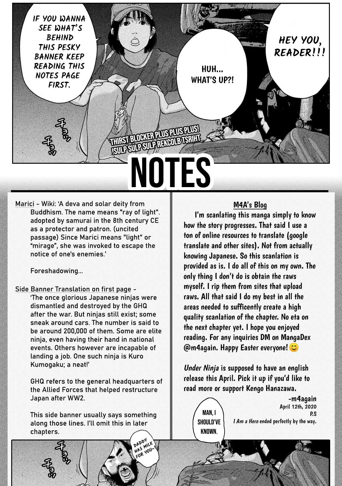 Under Ninja Chapter 8 page 20 - Chapter 8: Crayon Shin-Chan