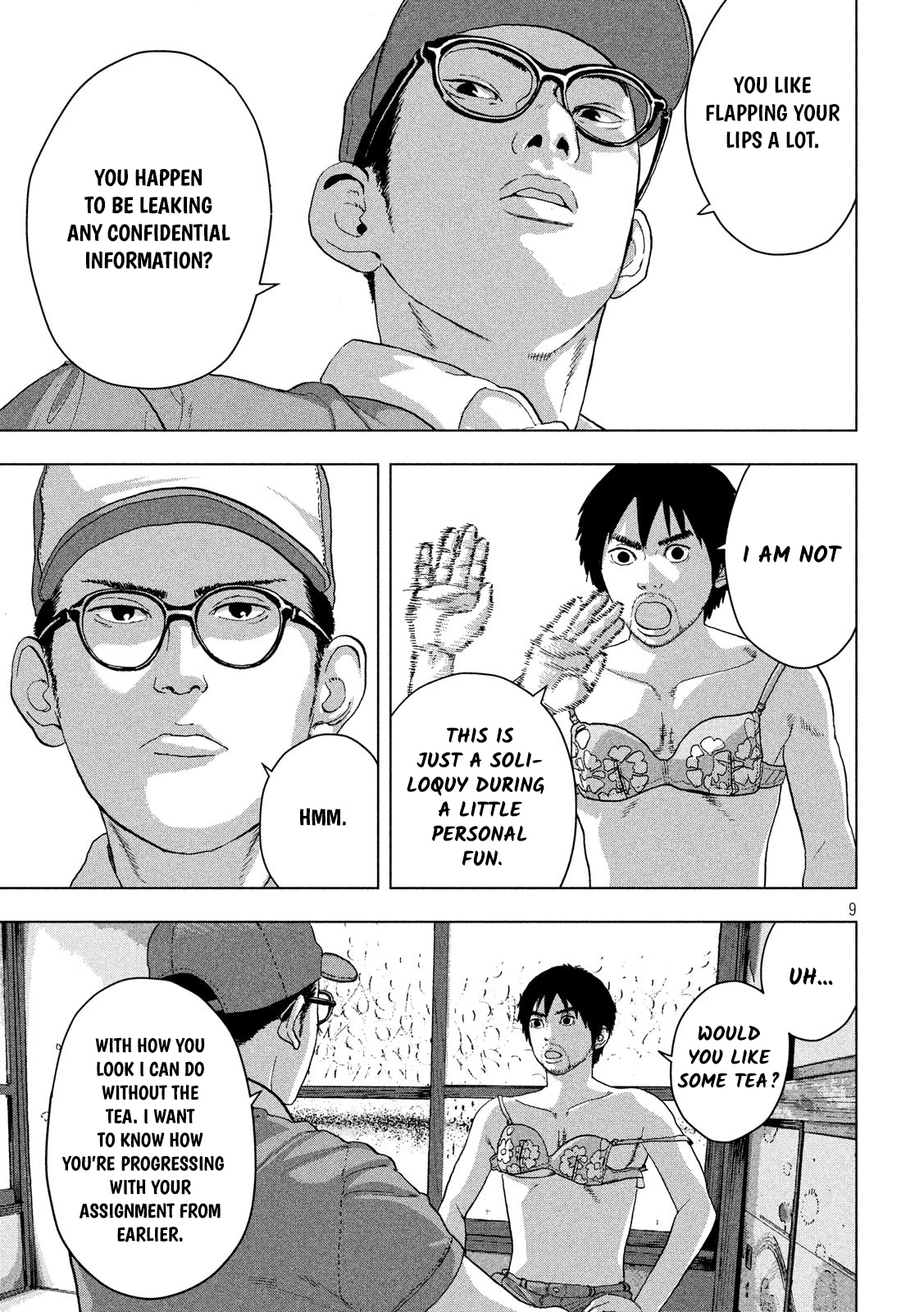 Under Ninja Chapter 8 page 9 - Chapter 8: Crayon Shin-Chan