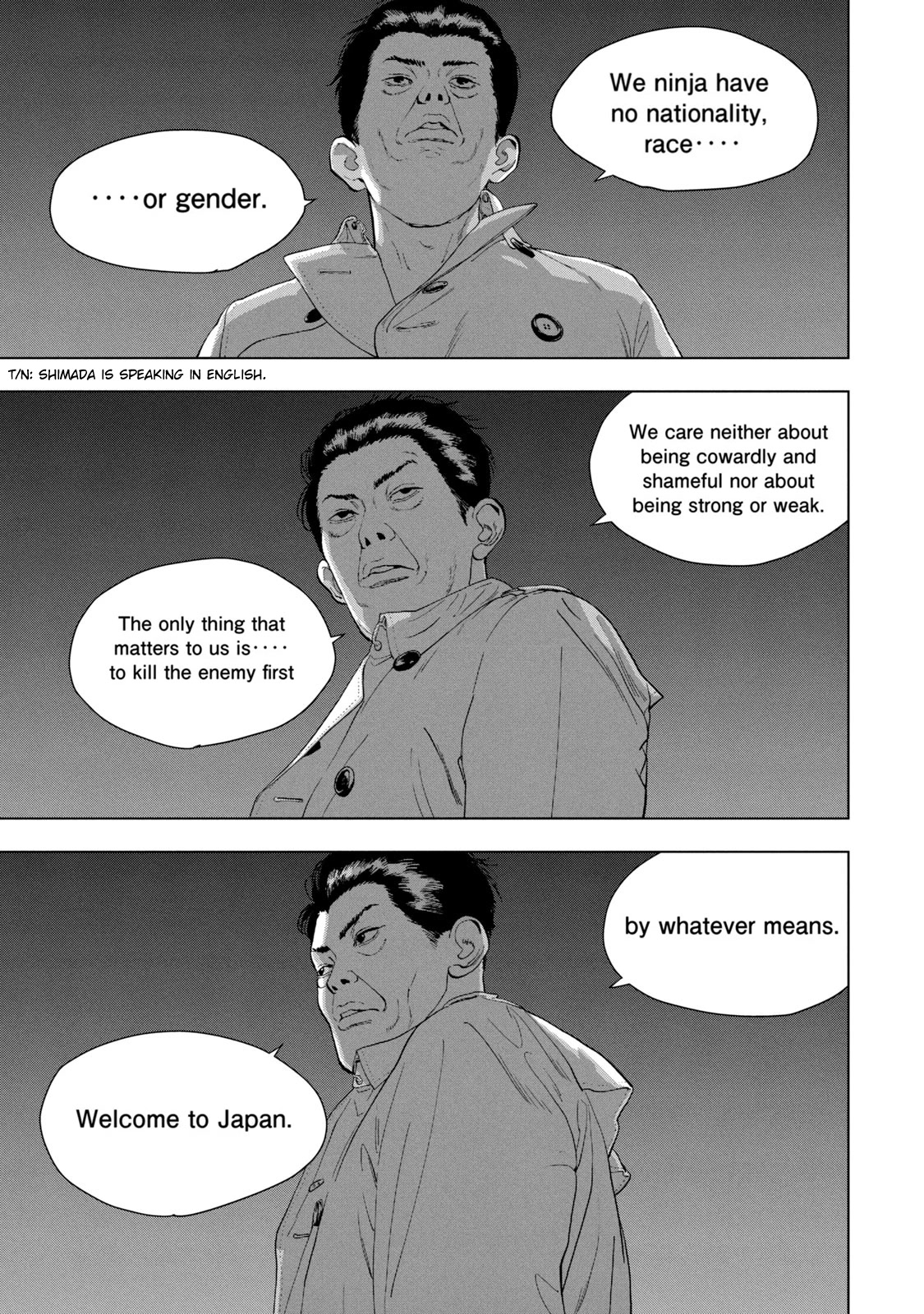 Under Ninja Chapter 83 page 18 - Chapter 83: If I Don't Do It, Who Will?