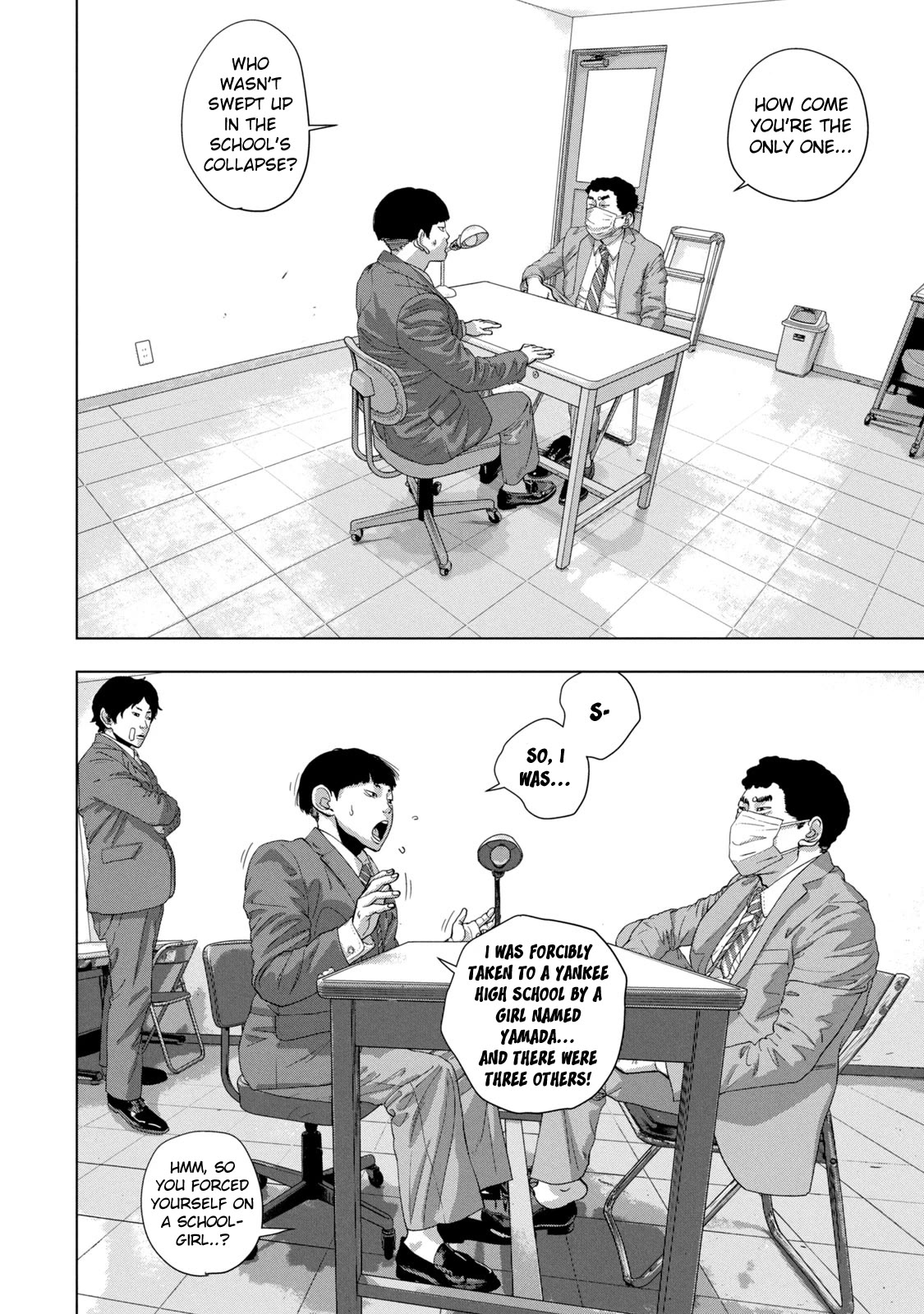 Under Ninja Chapter 84 page 4 - Chapter 84: Gone Yoshida