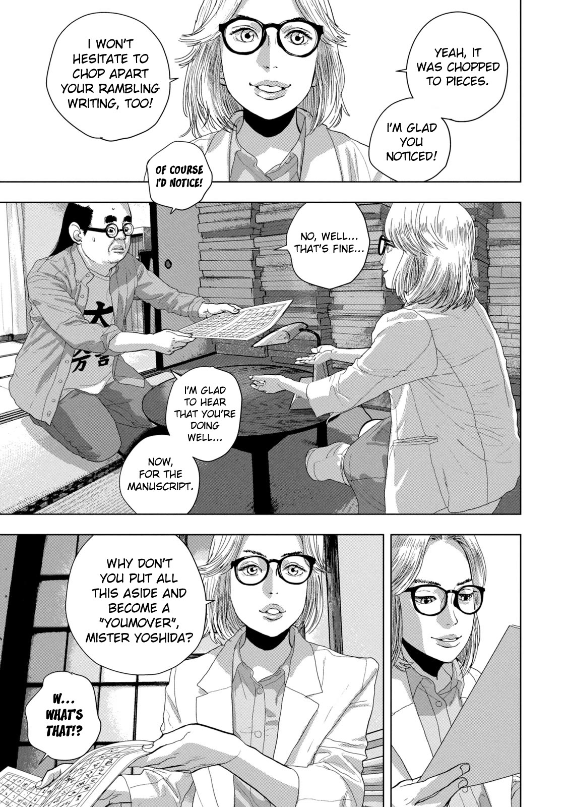 Under Ninja Chapter 84 page 9 - Chapter 84: Gone Yoshida