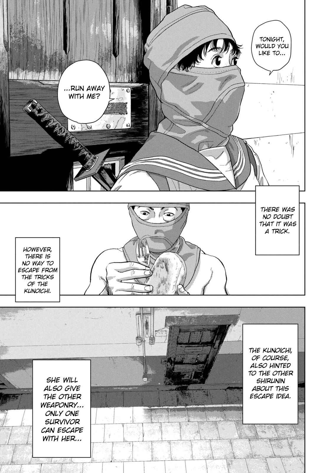 Under Ninja Chapter 88 page 14 - Chapter 88: According To The Surviving Shirunin