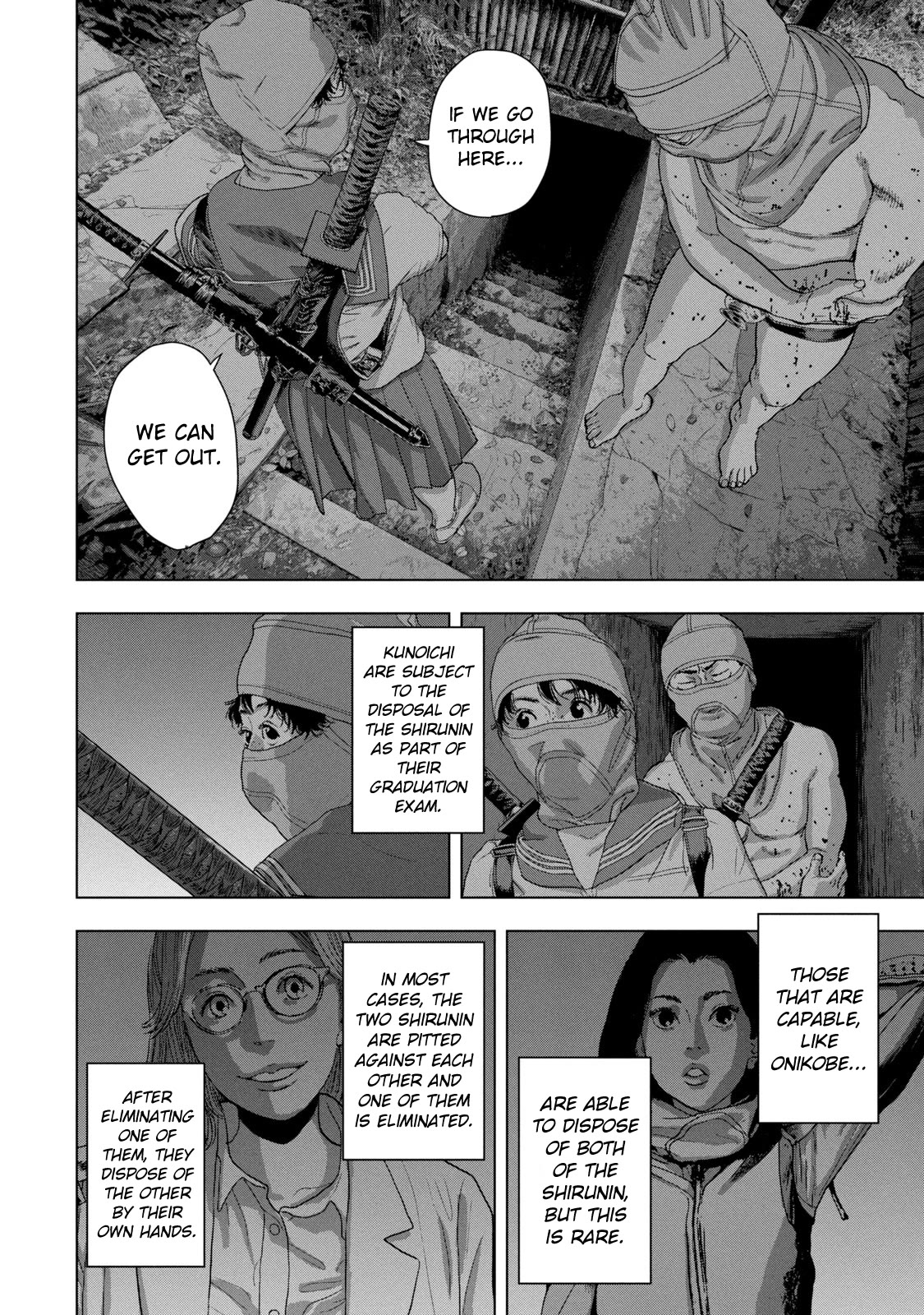 Under Ninja Chapter 89 page 8 - Chapter 89: Graduation Exam