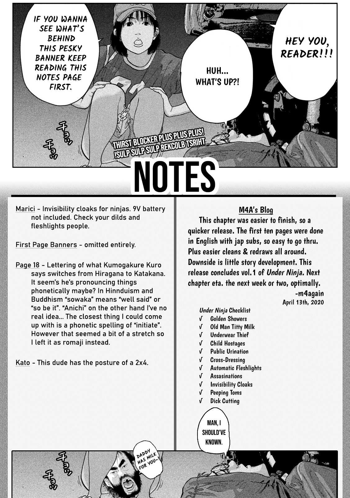 Under Ninja Chapter 9 page 21 - Chapter 9: Invisible