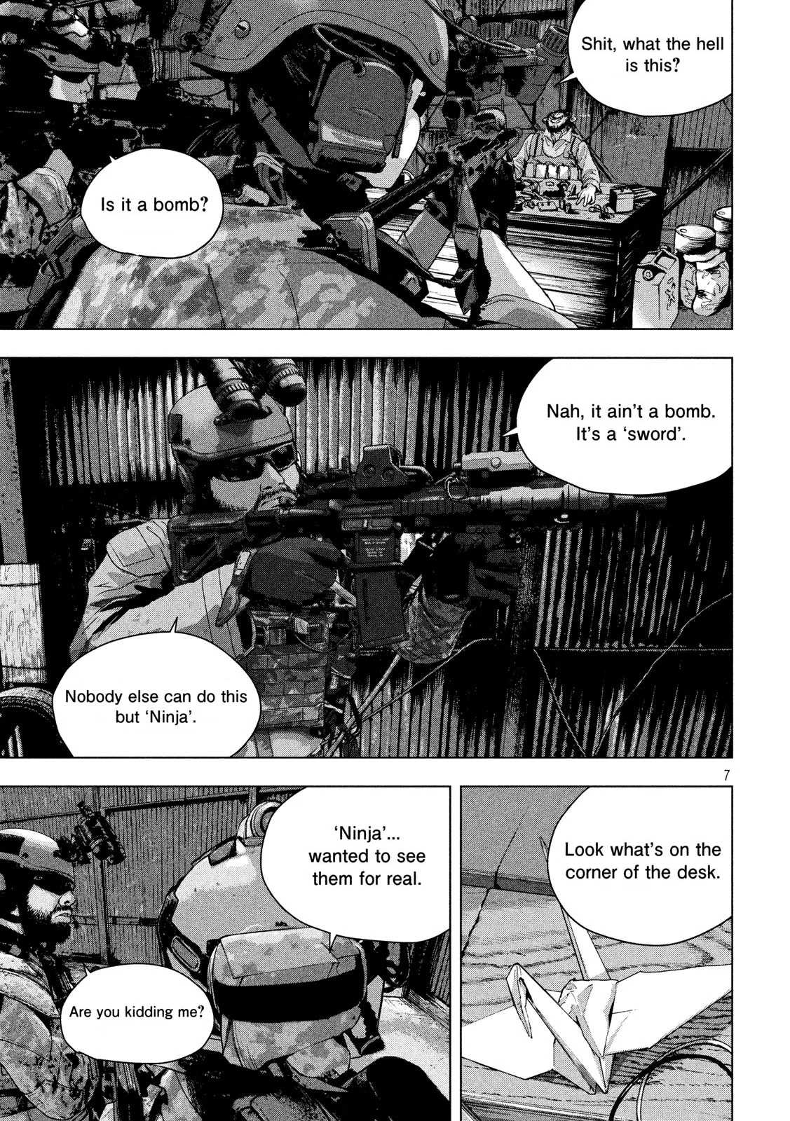 Under Ninja Chapter 9 page 7 - Chapter 9: Invisible