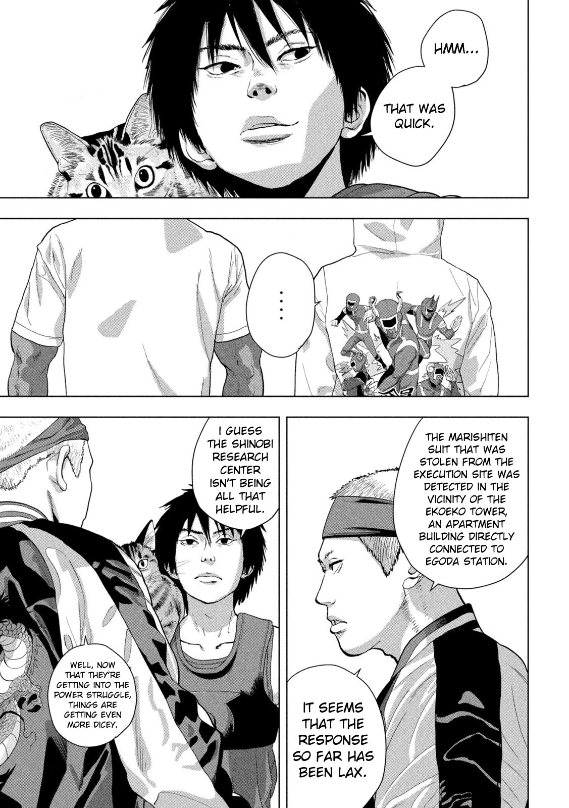 Under Ninja Chapter 91 page 11 - Chapter 91: Shake My Hand!