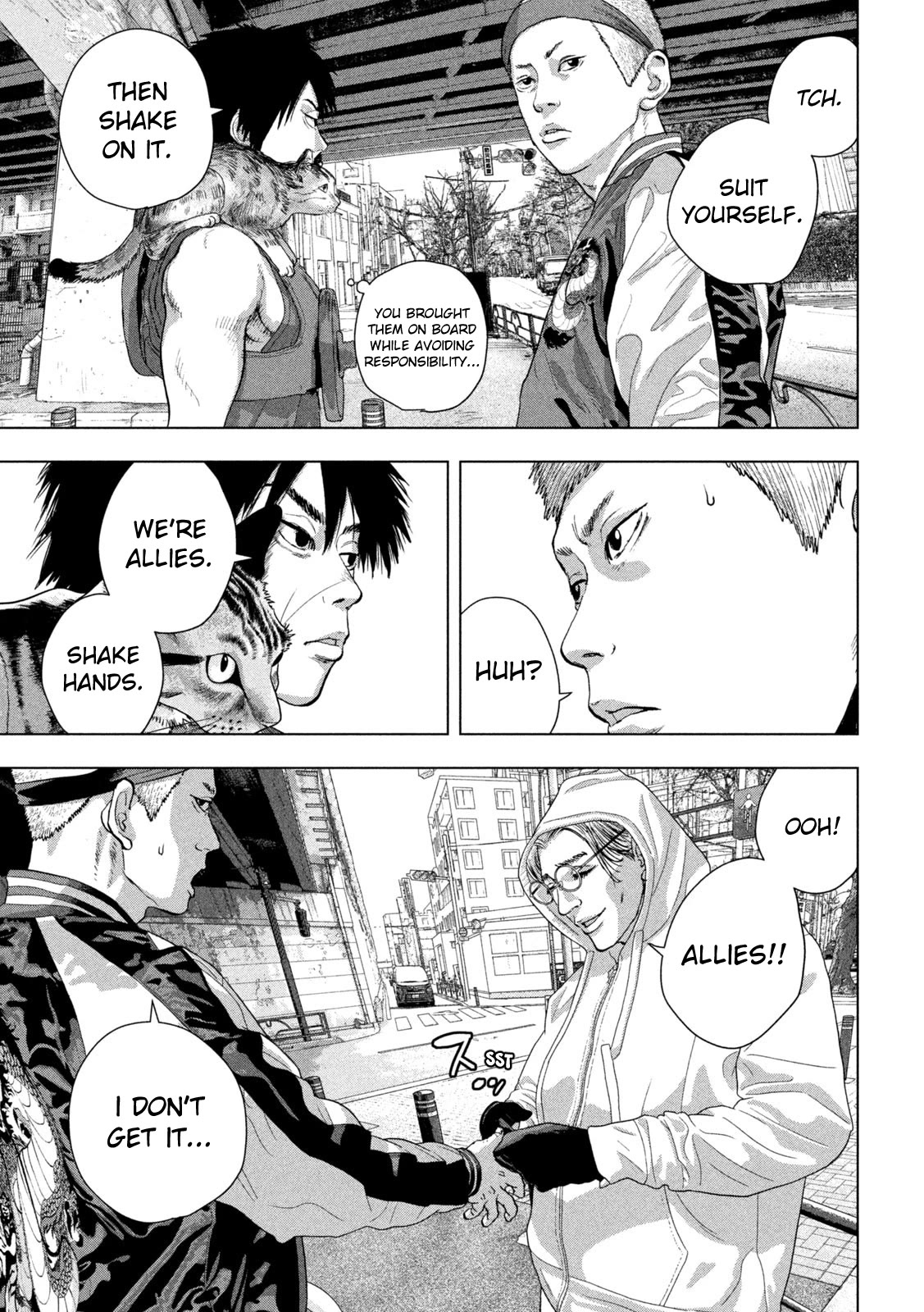 Under Ninja Chapter 91 page 15 - Chapter 91: Shake My Hand!