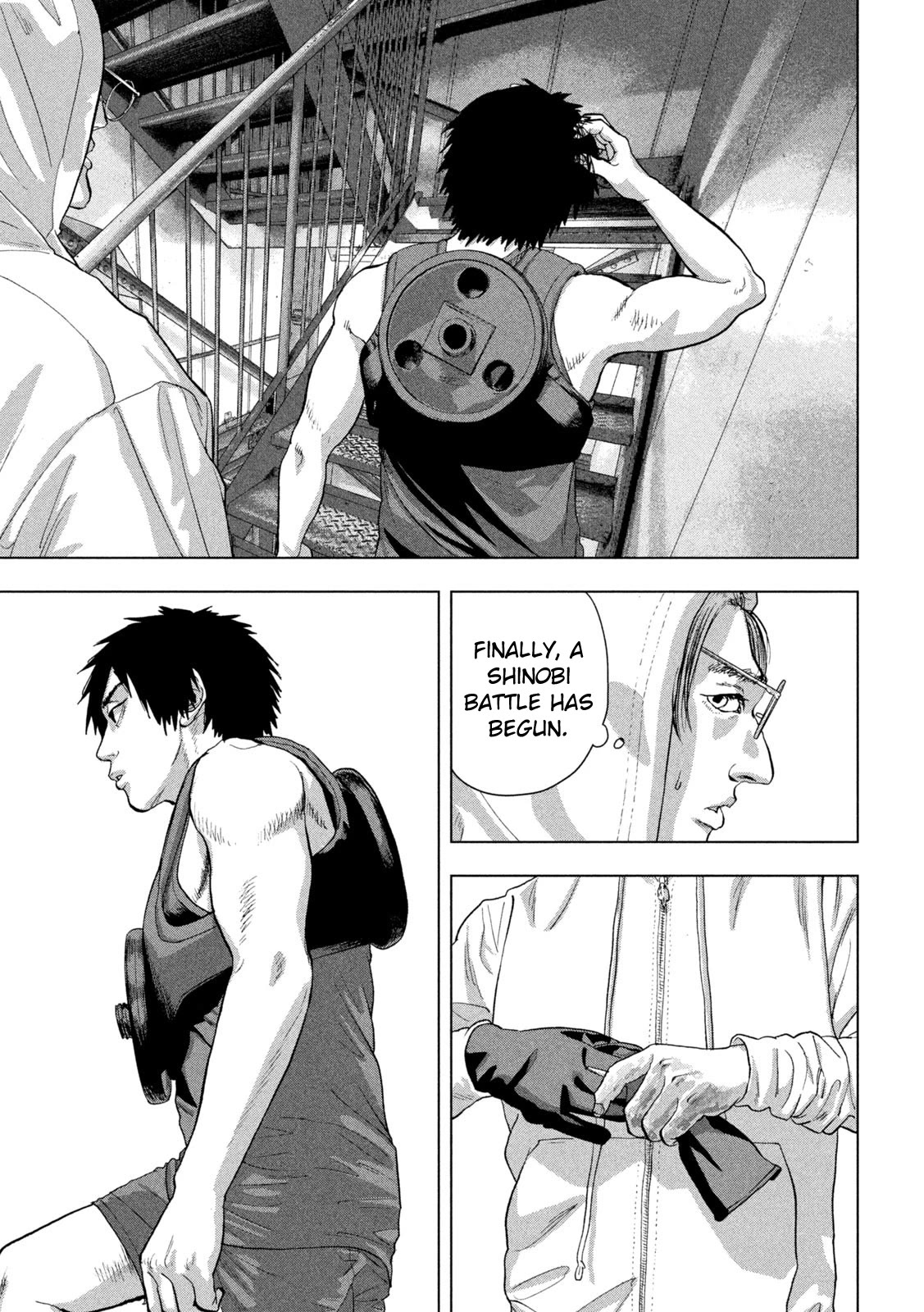 Under Ninja Chapter 94 page 15 - Chapter 94: Falling Pebble