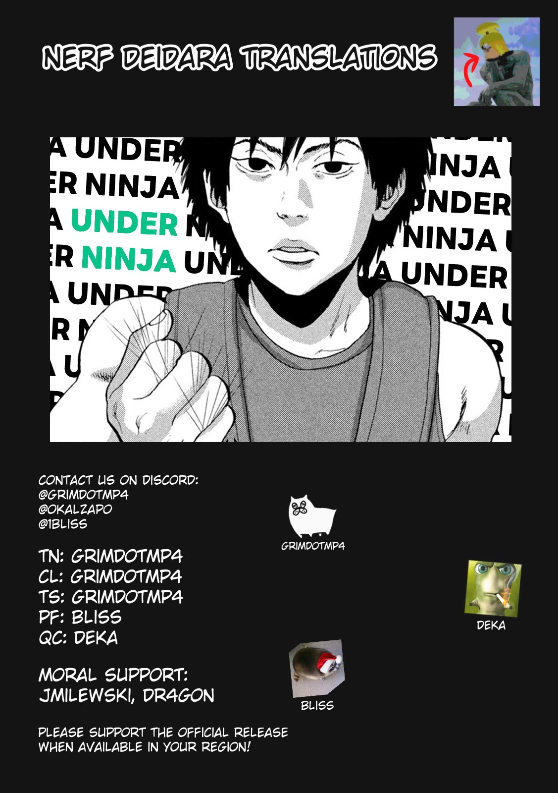 Under Ninja Chapter 94 page 20 - Chapter 94: Falling Pebble