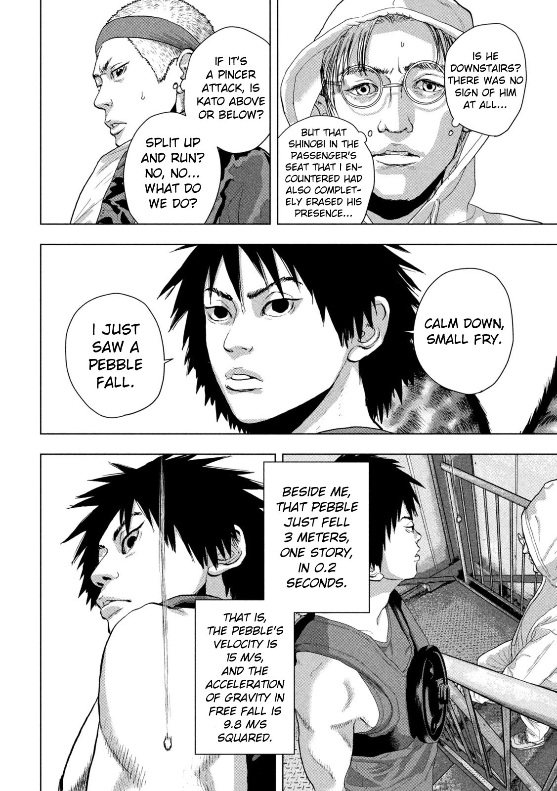 Under Ninja Chapter 94 page 4 - Chapter 94: Falling Pebble