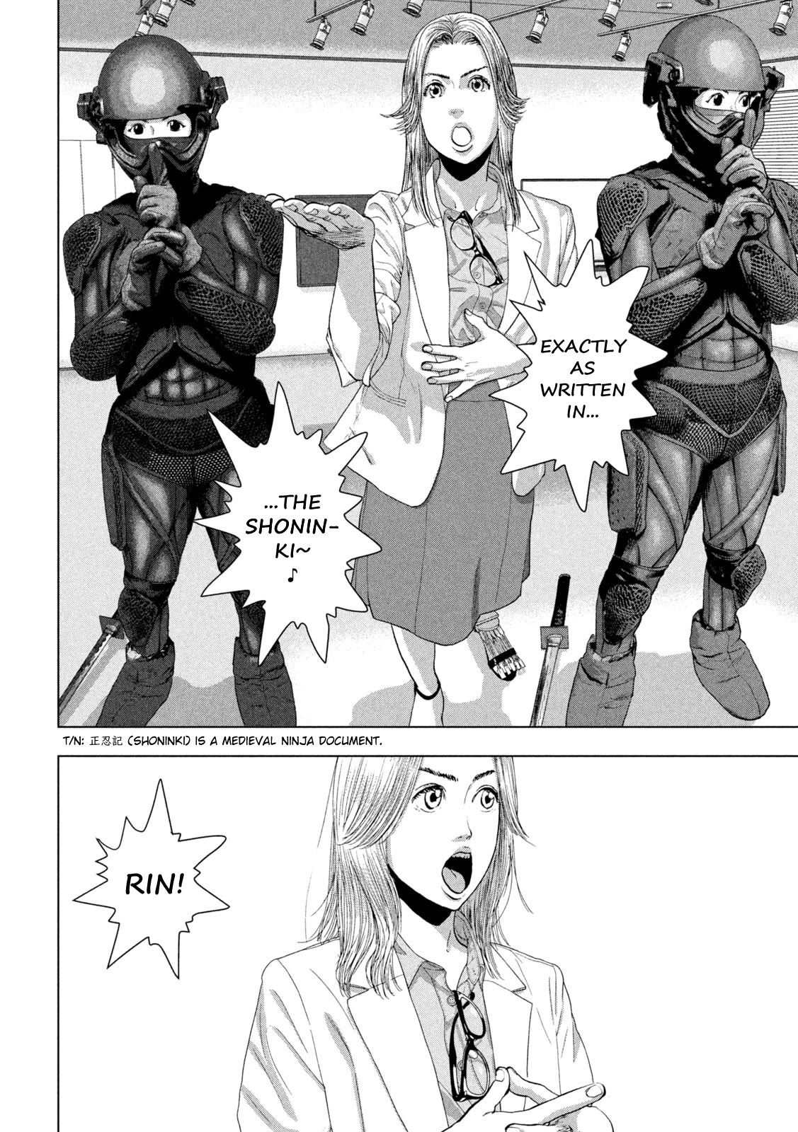 Under Ninja Chapter 97 page 10 - Chapter 97: Aah, The Days Of The Young Shinobi