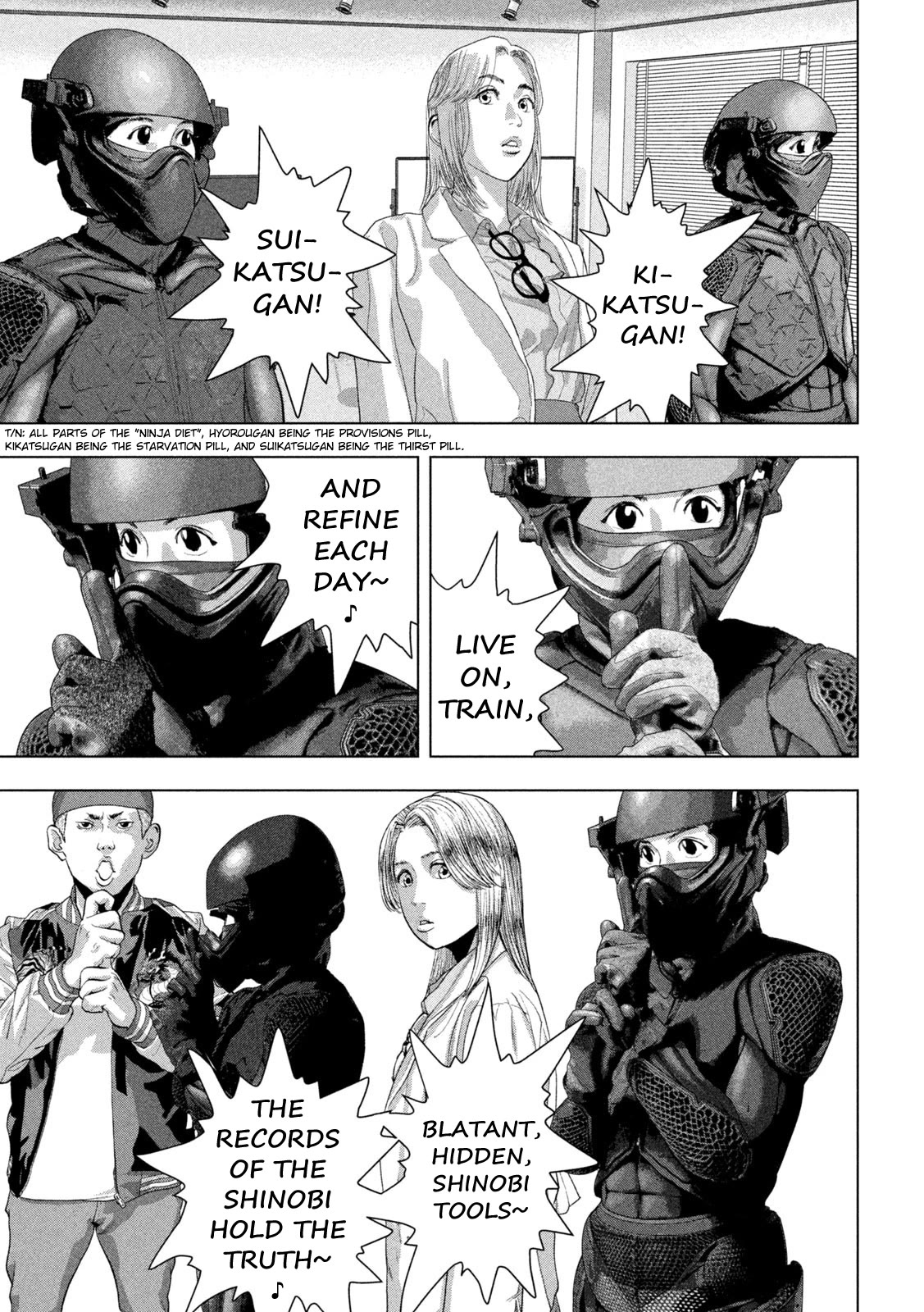 Under Ninja Chapter 97 page 5 - Chapter 97: Aah, The Days Of The Young Shinobi