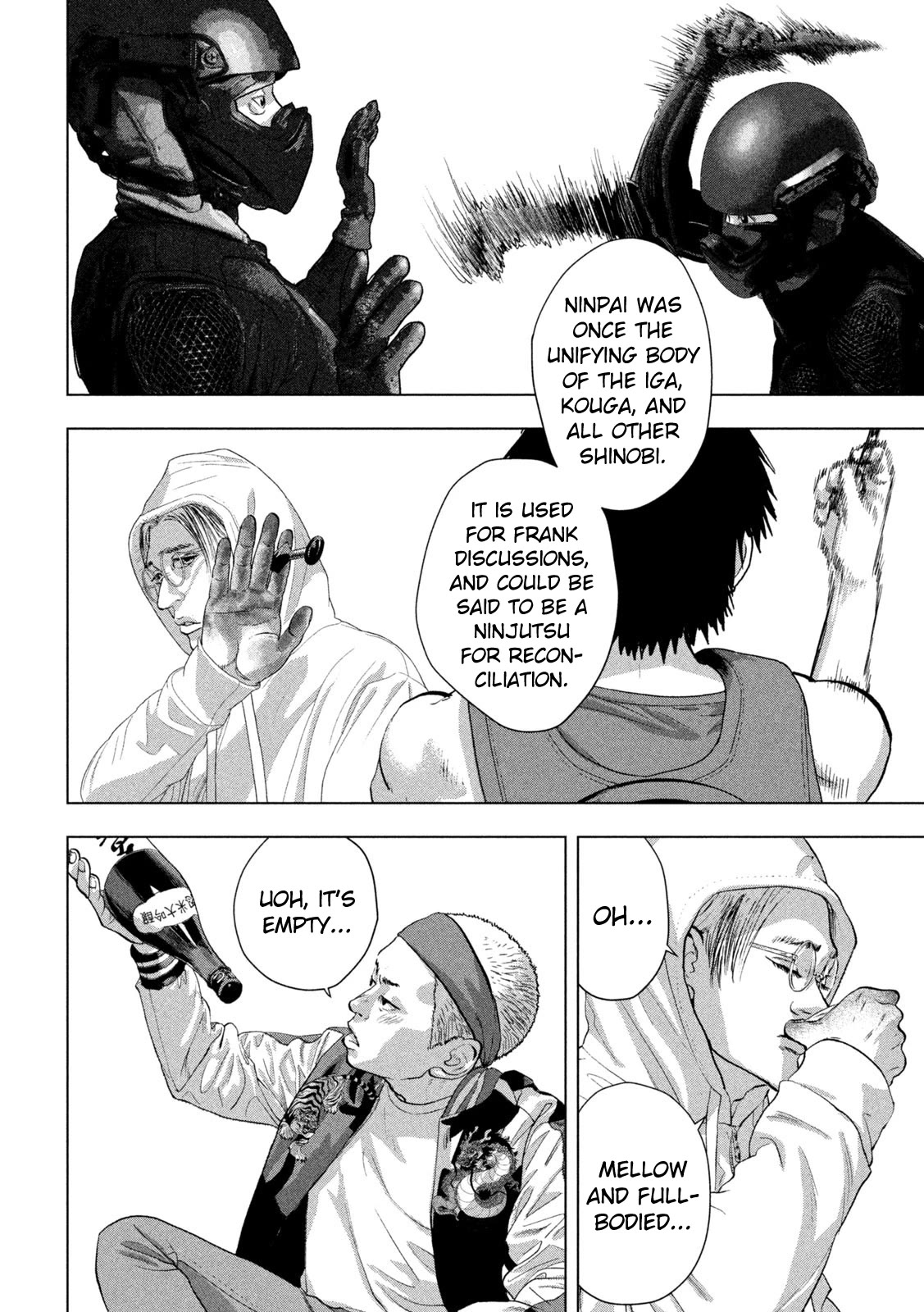 Under Ninja Chapter 99 page 10 - Chapter 99: Already At Peace