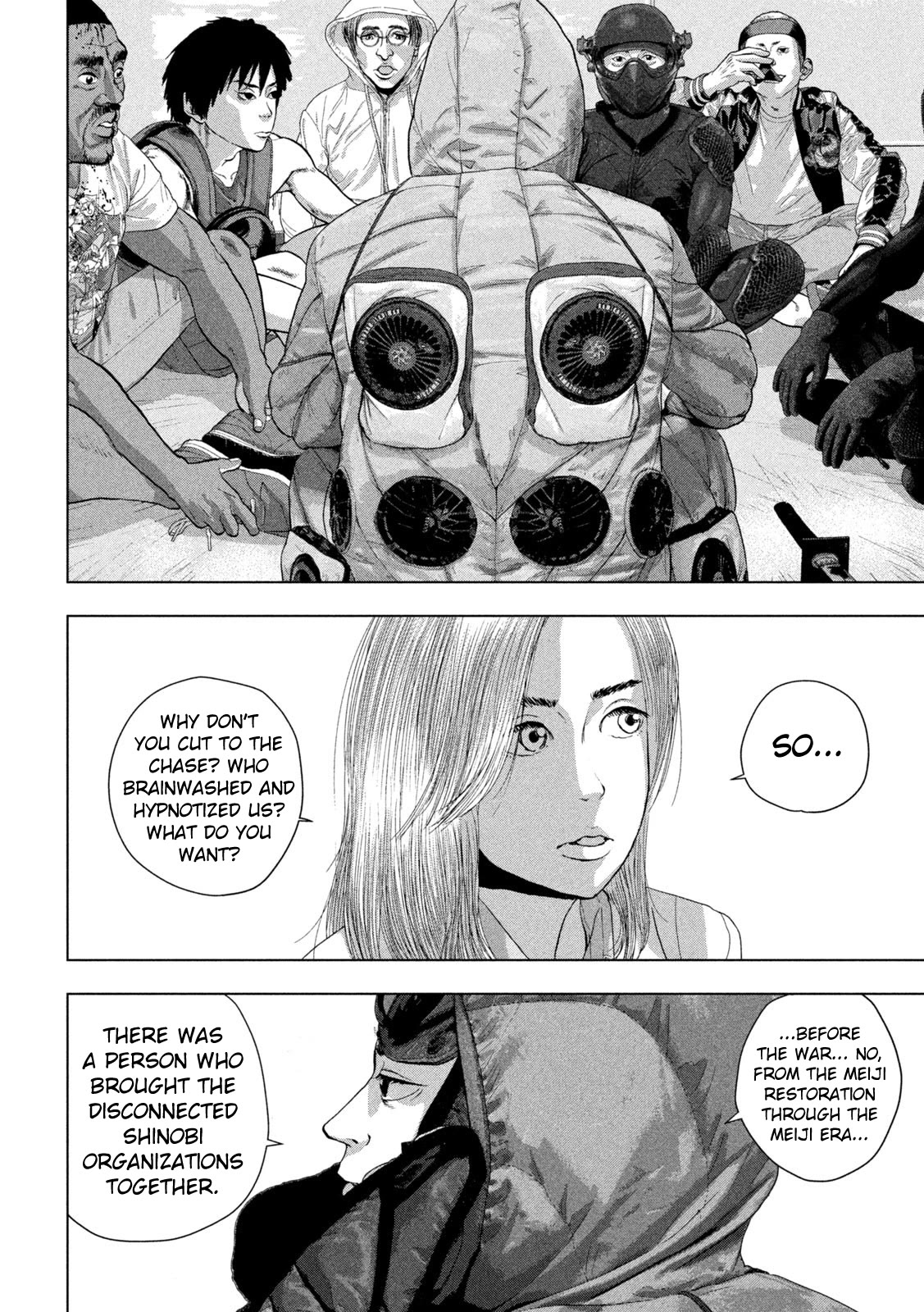 Under Ninja Chapter 99 page 12 - Chapter 99: Already At Peace