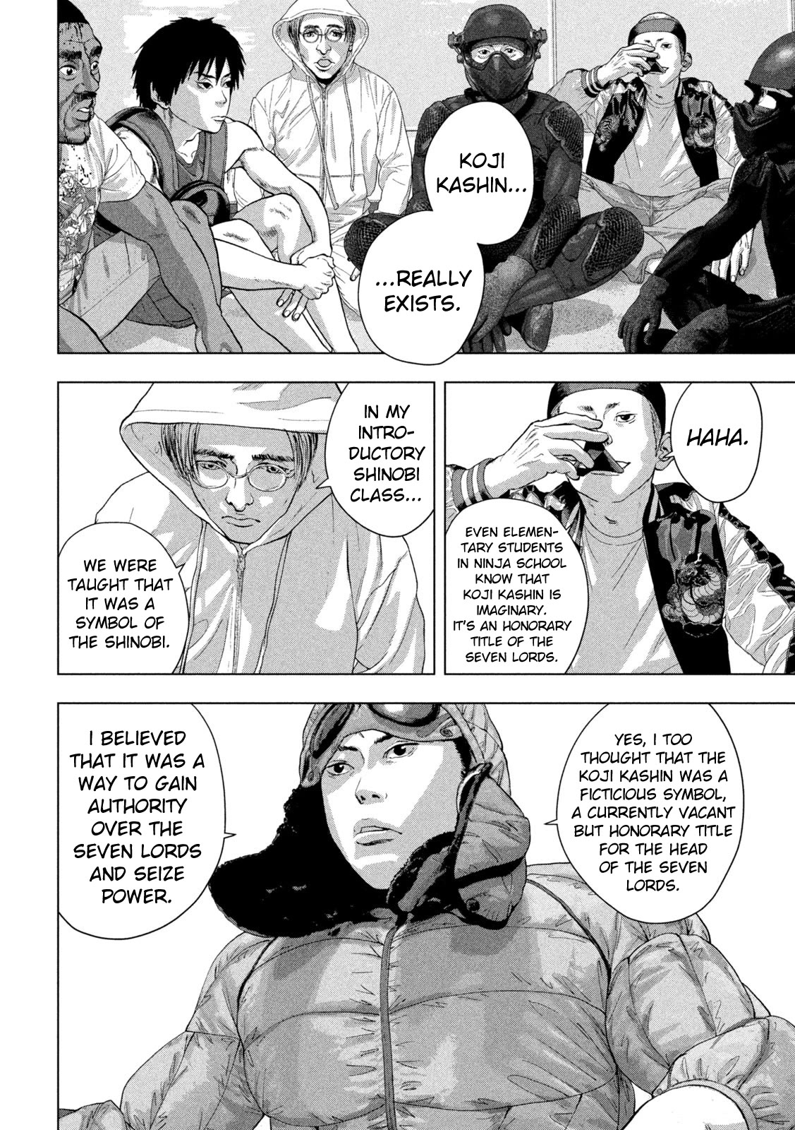 Under Ninja Chapter 99 page 14 - Chapter 99: Already At Peace