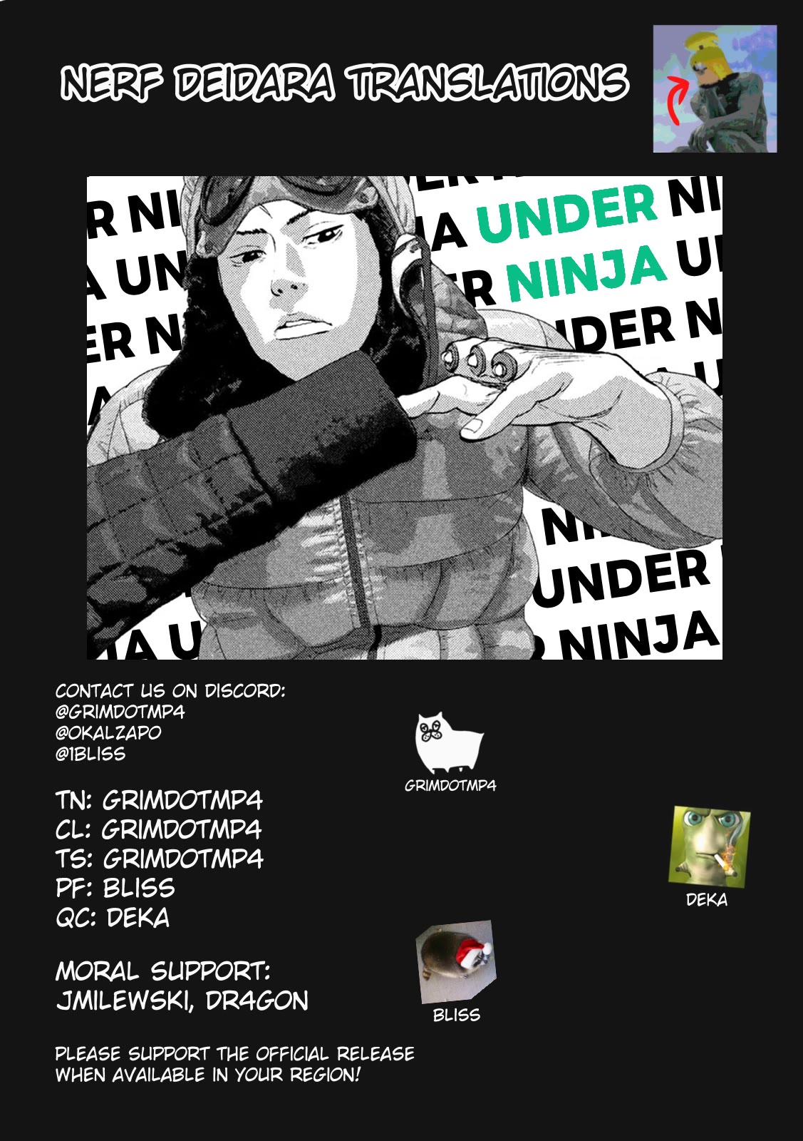 Under Ninja Chapter 99 page 19 - Chapter 99: Already At Peace