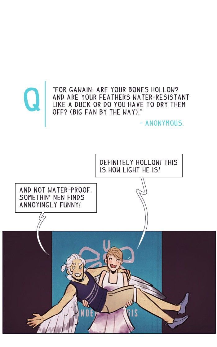Under the Aegis Chapter 58 page 10 - Chapter 58 : Extras: Interviews