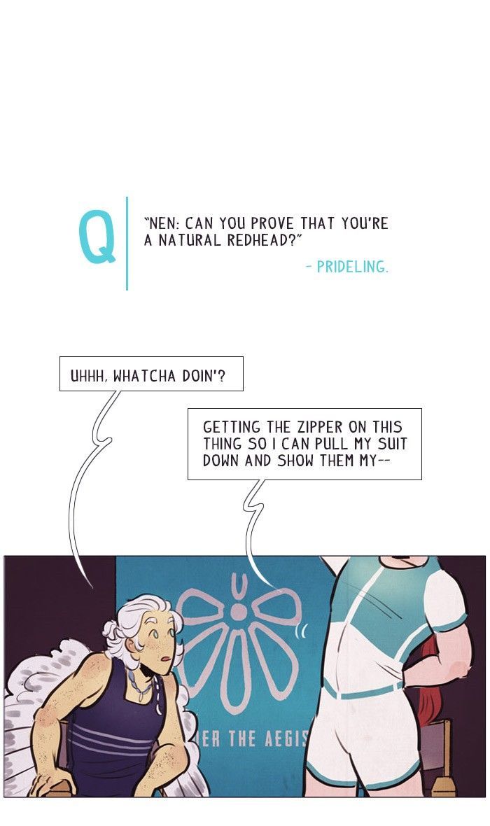 Under the Aegis Chapter 58 page 13 - Chapter 58 : Extras: Interviews