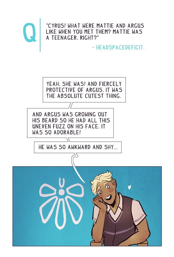 Under the Aegis Chapter 58 page 19 - Chapter 58 : Extras: Interviews