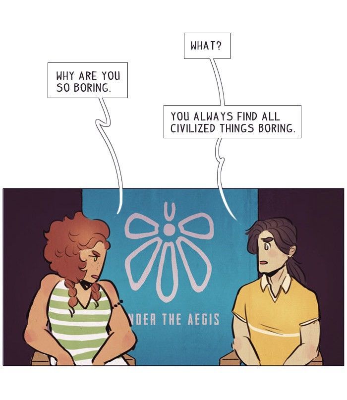 Under the Aegis Chapter 58 page 23 - Chapter 58 : Extras: Interviews