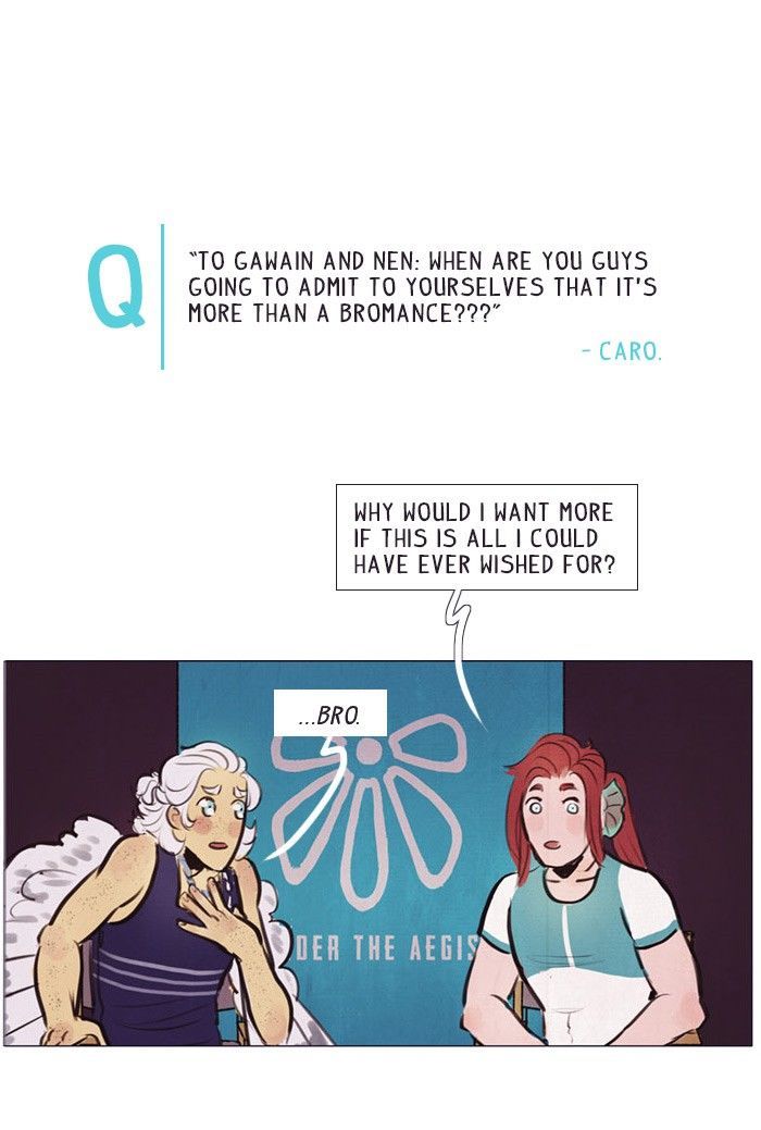 Under the Aegis Chapter 58 page 24 - Chapter 58 : Extras: Interviews