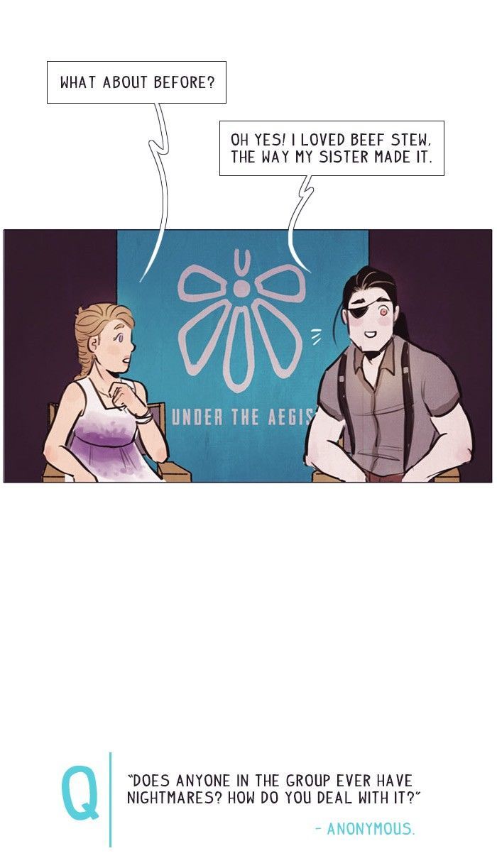 Under the Aegis Chapter 58 page 7 - Chapter 58 : Extras: Interviews