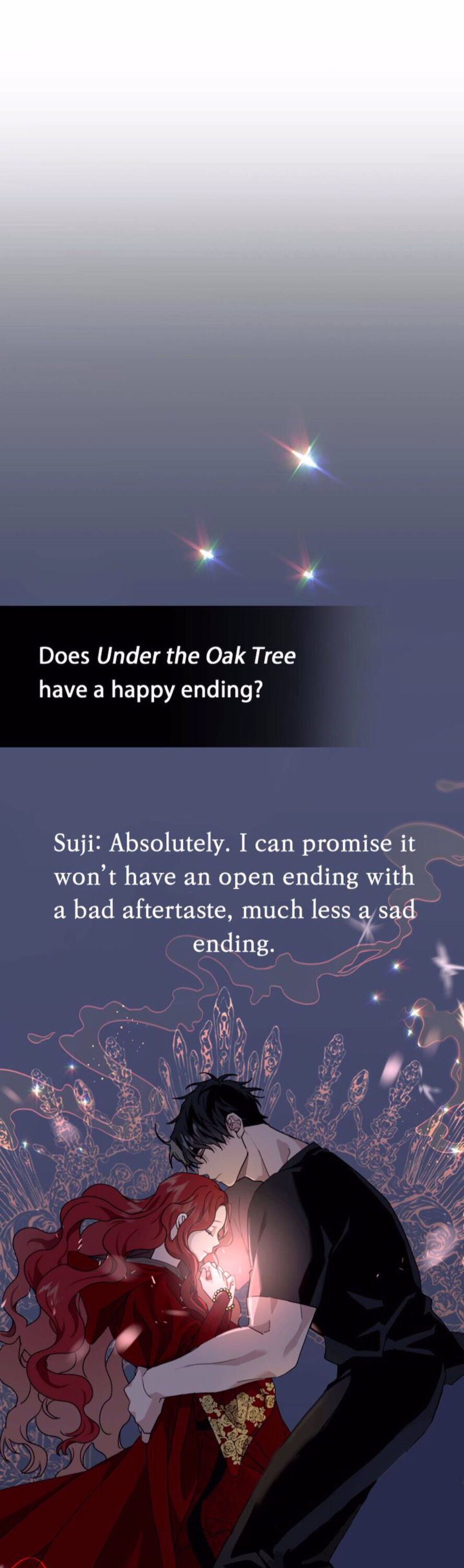 Under the Oak Tree Chapter 34.5 page 19 - Creator's Interview