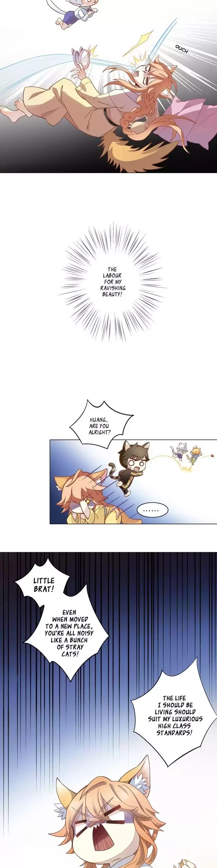 Under the Paws of Cats Chapter 1 page 4 - Chapter 1: Arrival of your Meow-jesty
