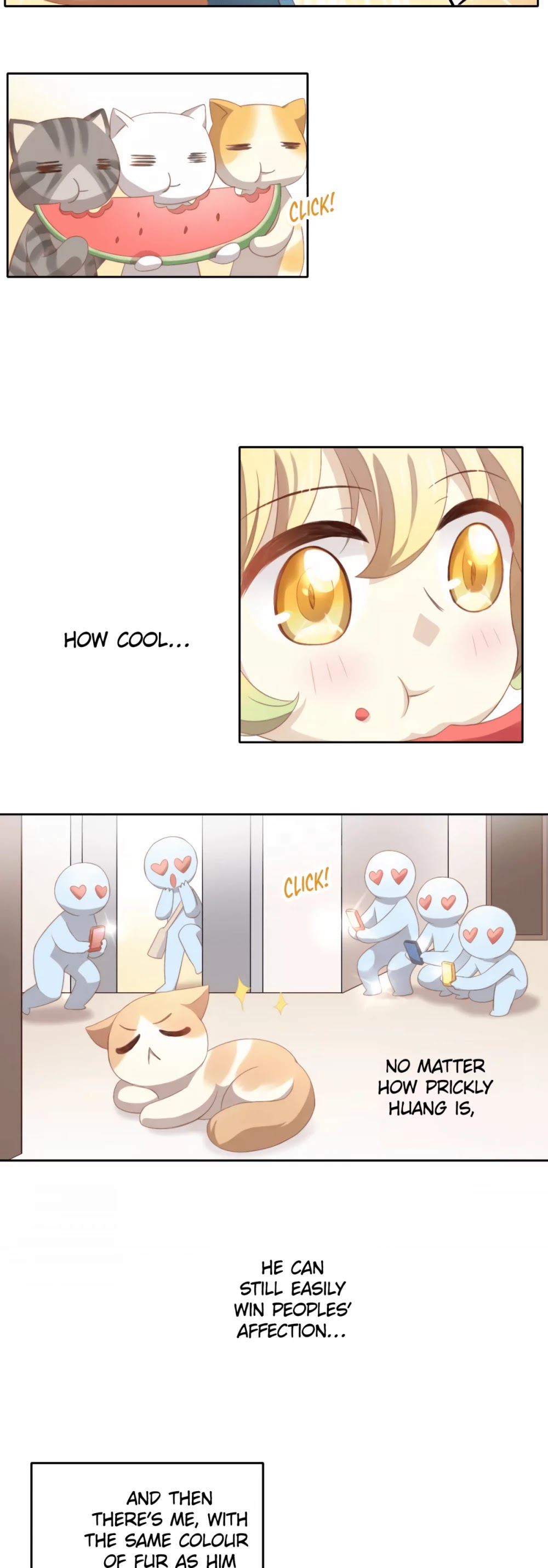 Under the Paws of Cats Chapter 10 page 10 - Chapter 10: Klein has a crush on Huang...?