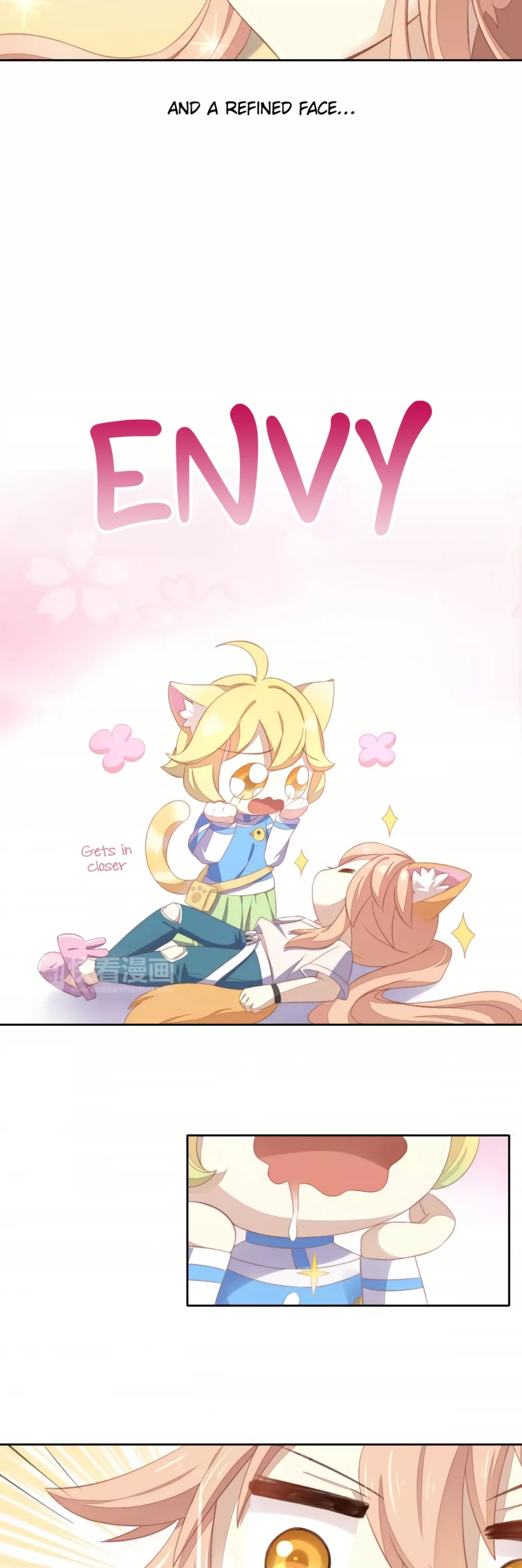 Under the Paws of Cats Chapter 10 page 12 - Chapter 10: Klein has a crush on Huang...?