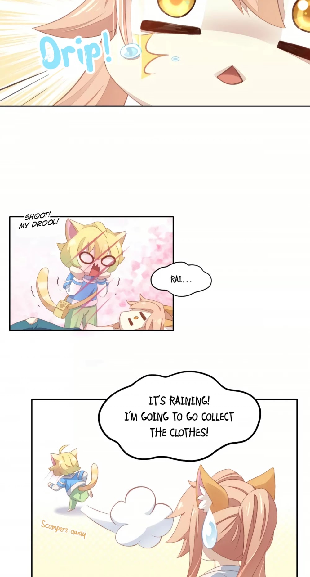Under the Paws of Cats Chapter 10 page 13 - Chapter 10: Klein has a crush on Huang...?