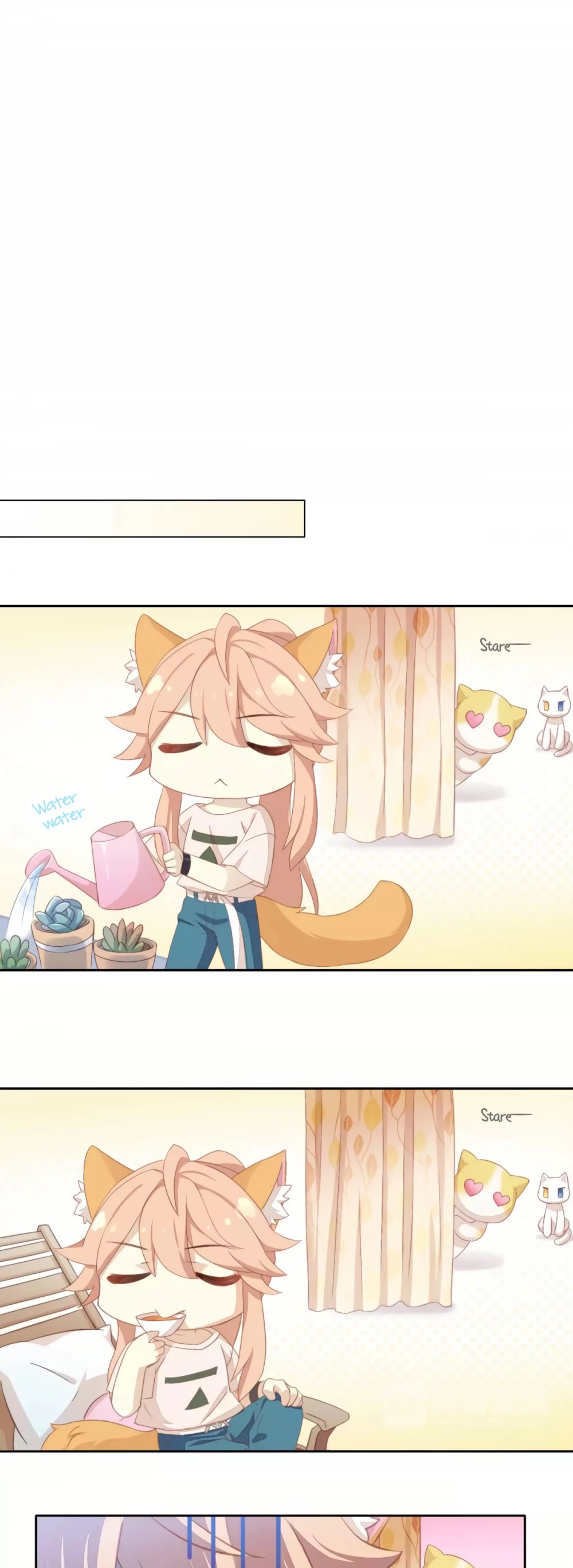 Under the Paws of Cats Chapter 10 page 15 - Chapter 10: Klein has a crush on Huang...?