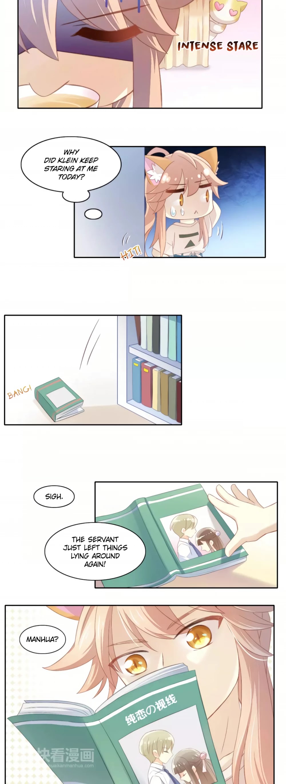 Under the Paws of Cats Chapter 10 page 16 - Chapter 10: Klein has a crush on Huang...?