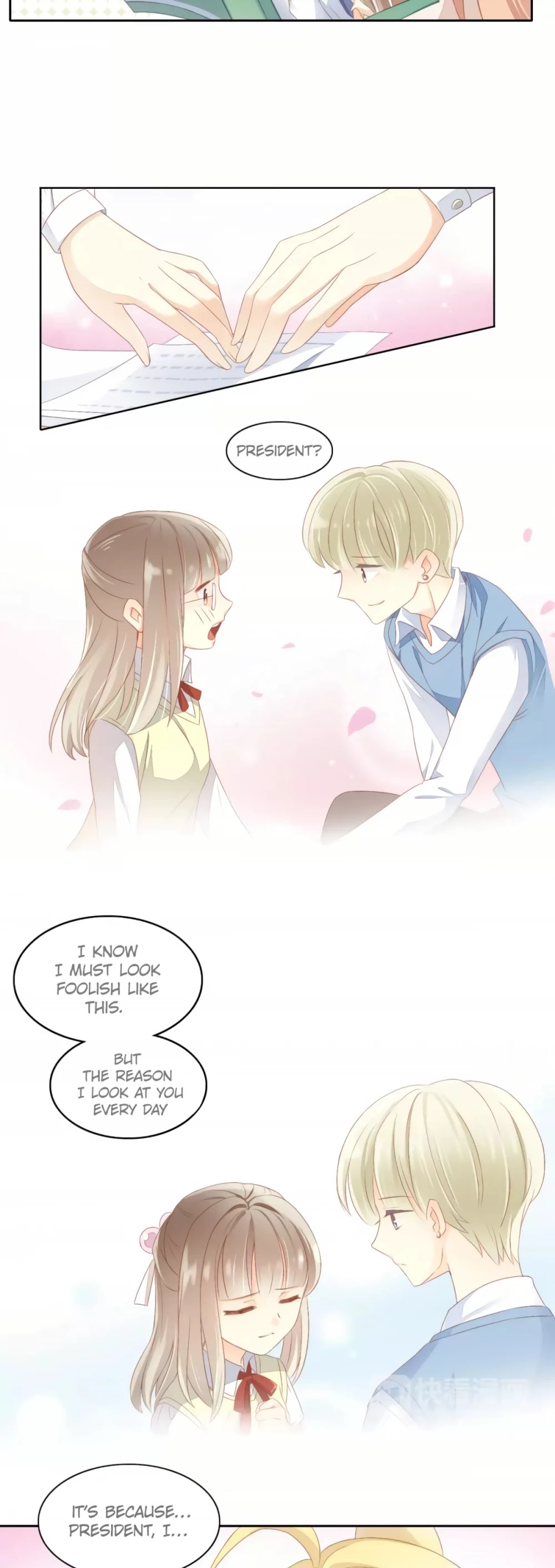 Under the Paws of Cats Chapter 10 page 17 - Chapter 10: Klein has a crush on Huang...?