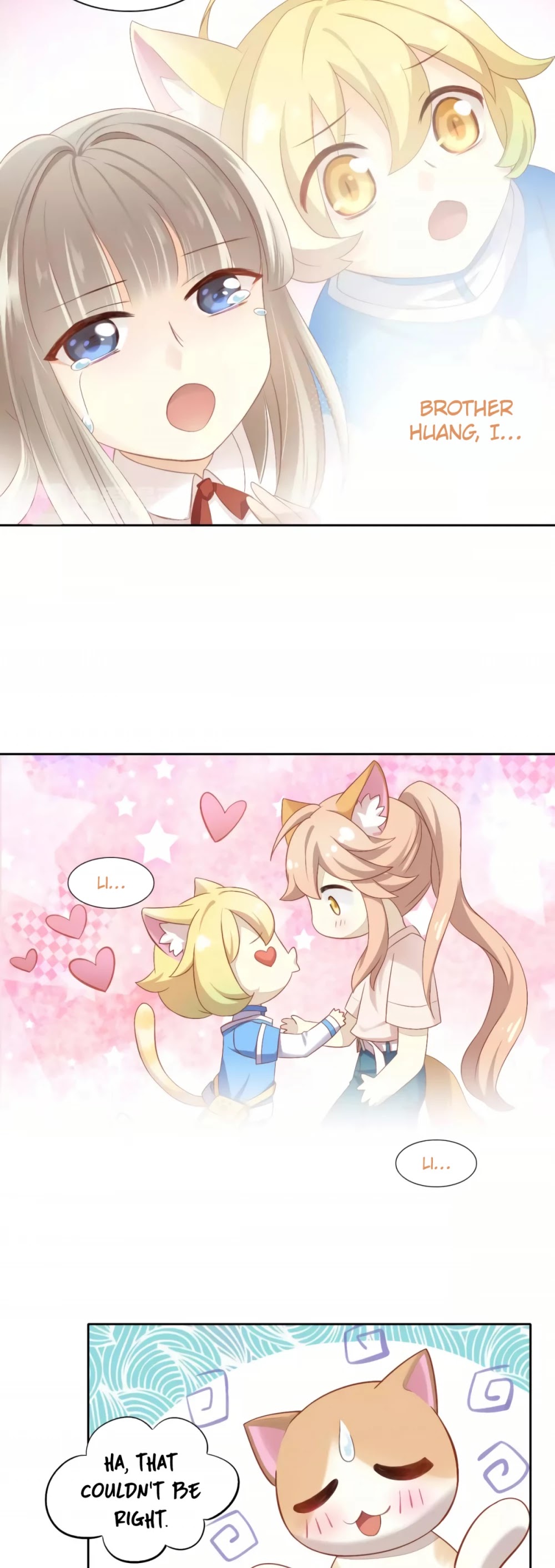 Under the Paws of Cats Chapter 10 page 18 - Chapter 10: Klein has a crush on Huang...?