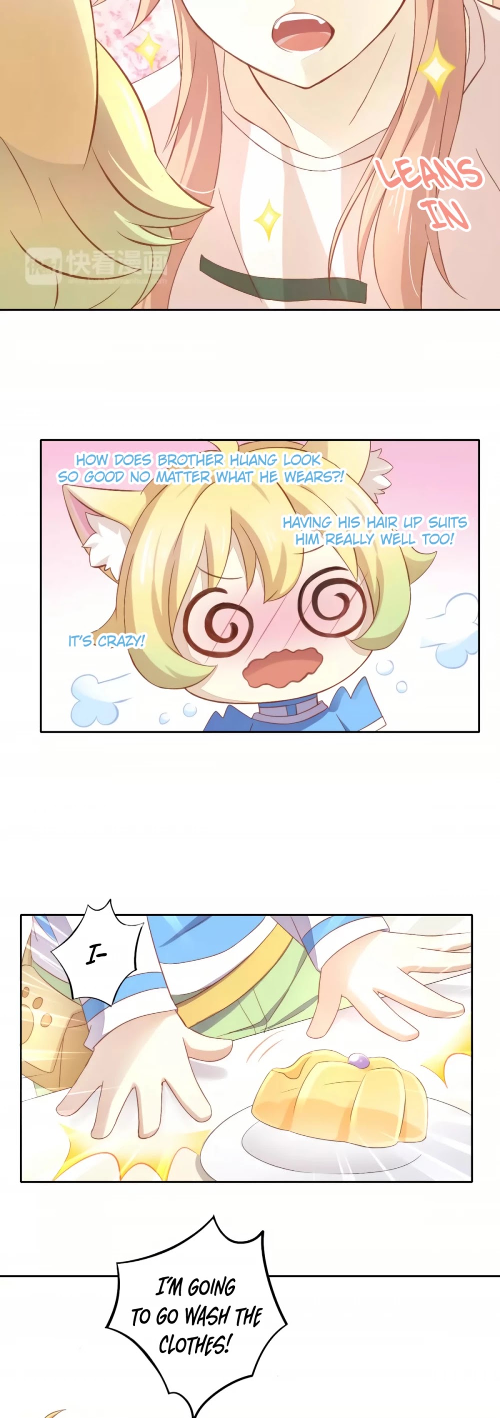 Under the Paws of Cats Chapter 10 page 22 - Chapter 10: Klein has a crush on Huang...?