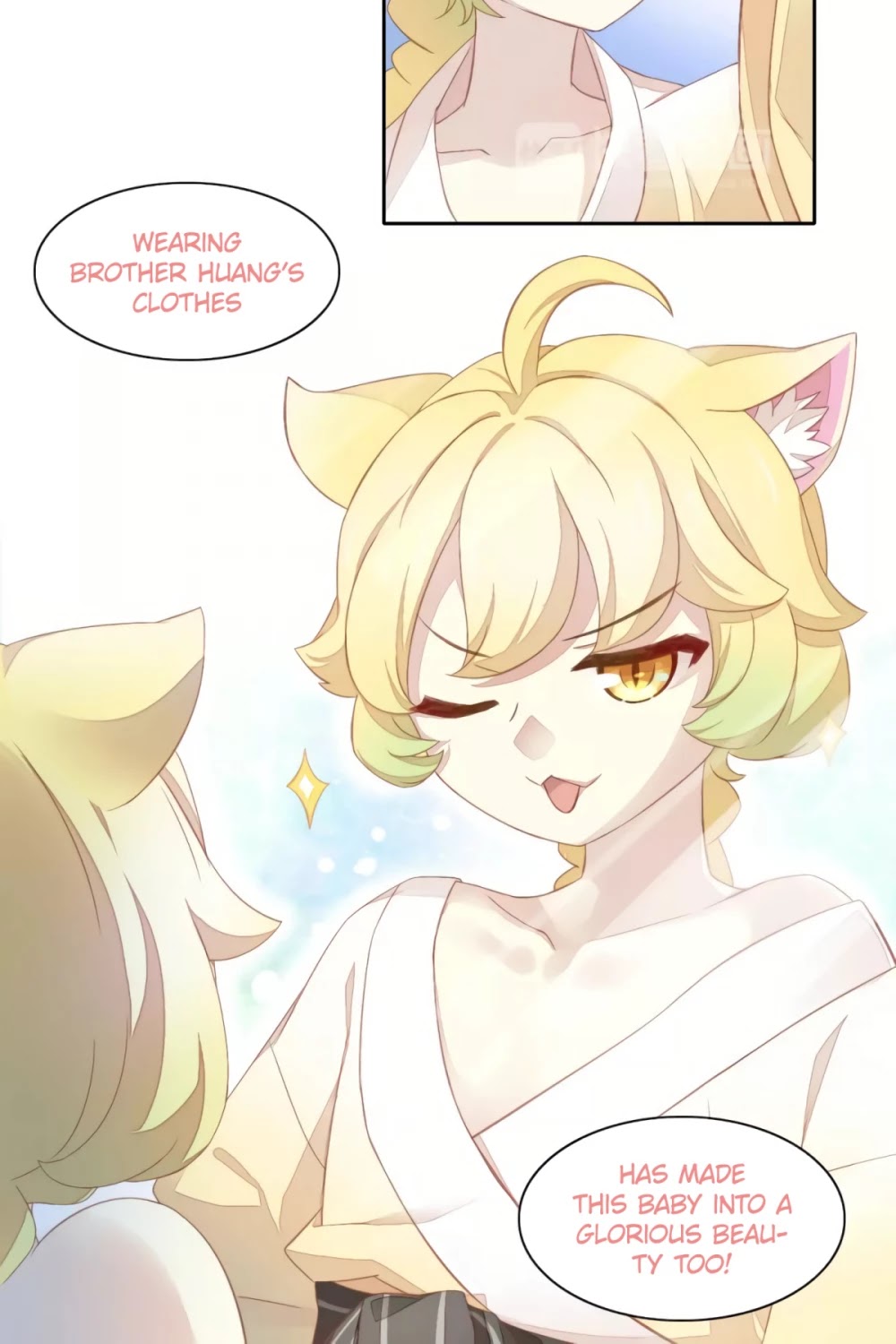 Under the Paws of Cats Chapter 10 page 3 - Chapter 10: Klein has a crush on Huang...?