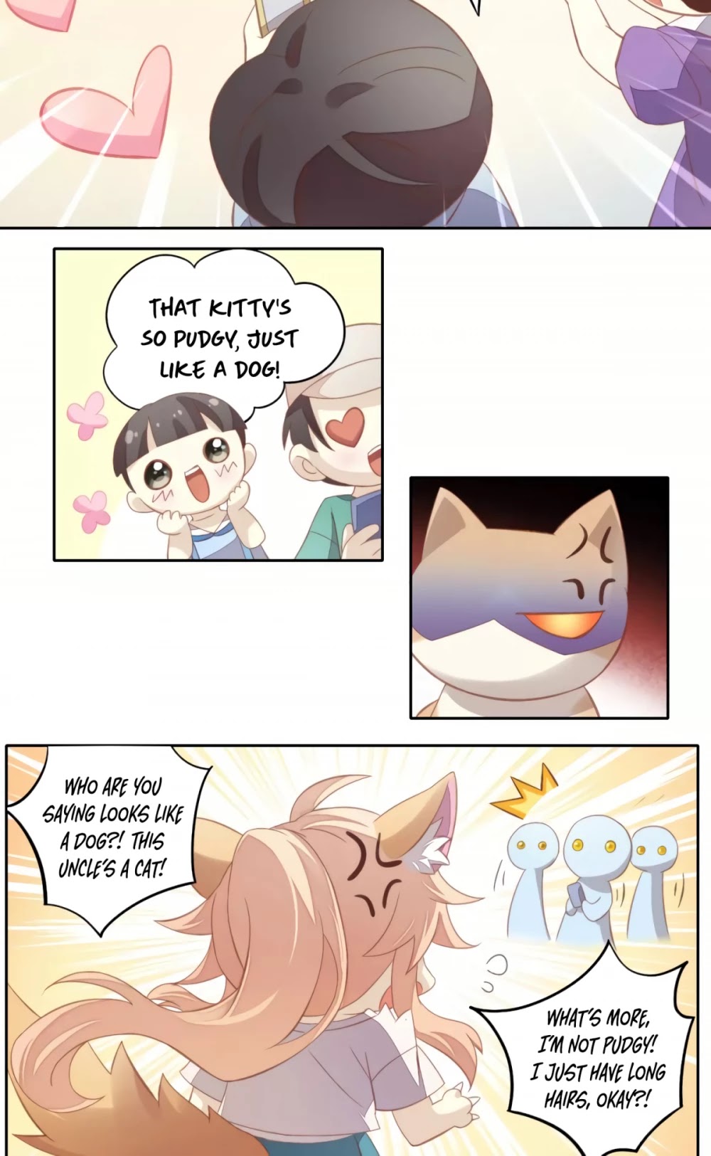Under the Paws of Cats Chapter 10 page 9 - Chapter 10: Klein has a crush on Huang...?