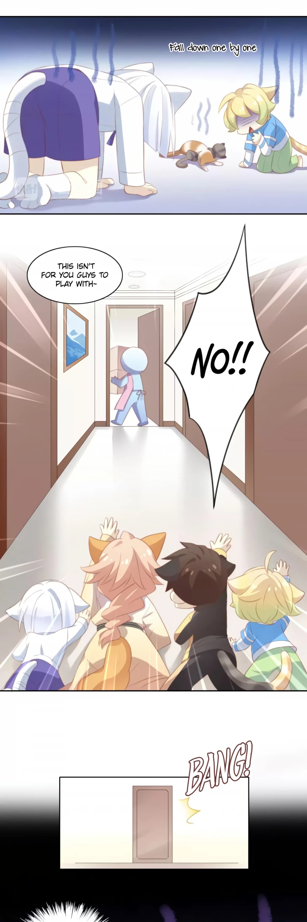 Under the Paws of Cats Chapter 12 page 23 - Chapter 12: The Battle for the Cardboard Boxes!