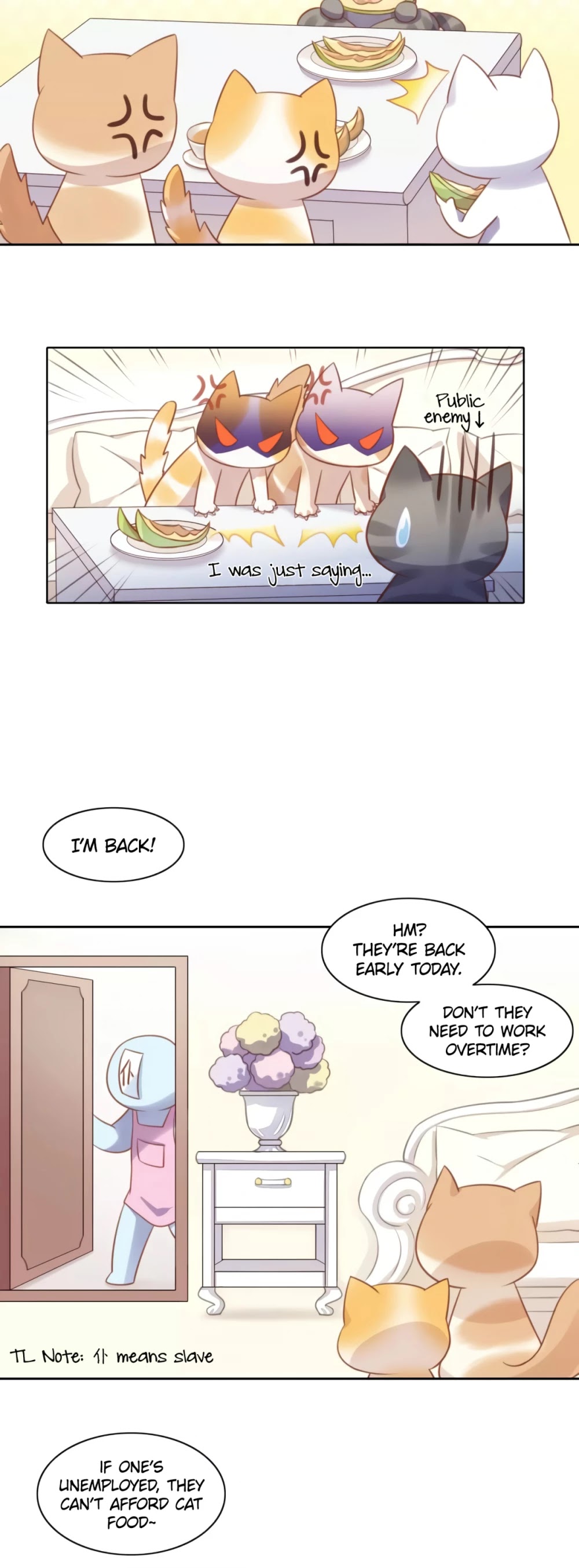 Under the Paws of Cats Chapter 12 page 4 - Chapter 12: The Battle for the Cardboard Boxes!