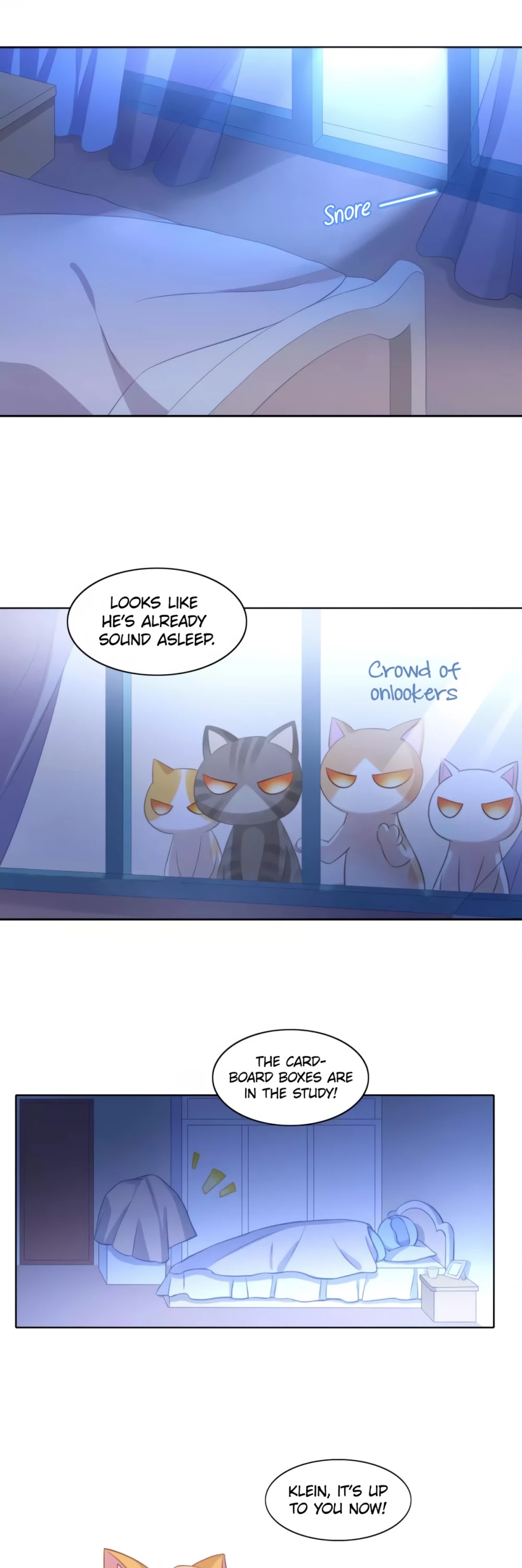 Under the Paws of Cats Chapter 13 page 3 - Chapter 13: The Boxes Were....!