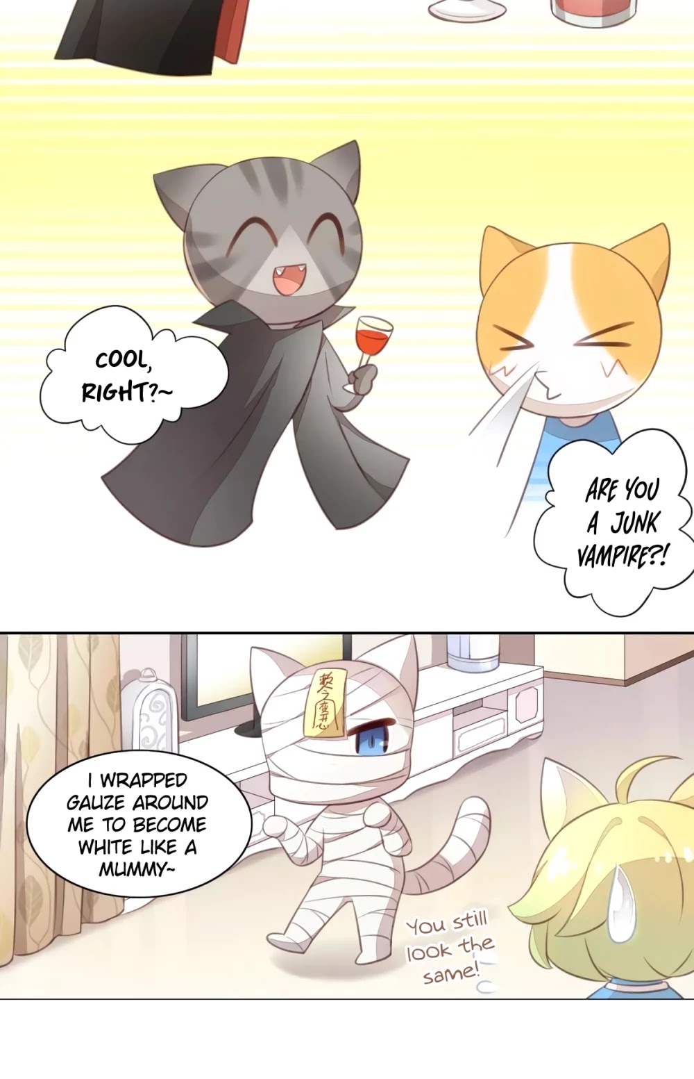 Under the Paws of Cats Chapter 18 page 27 - Chapter 18: Happy Halloween!